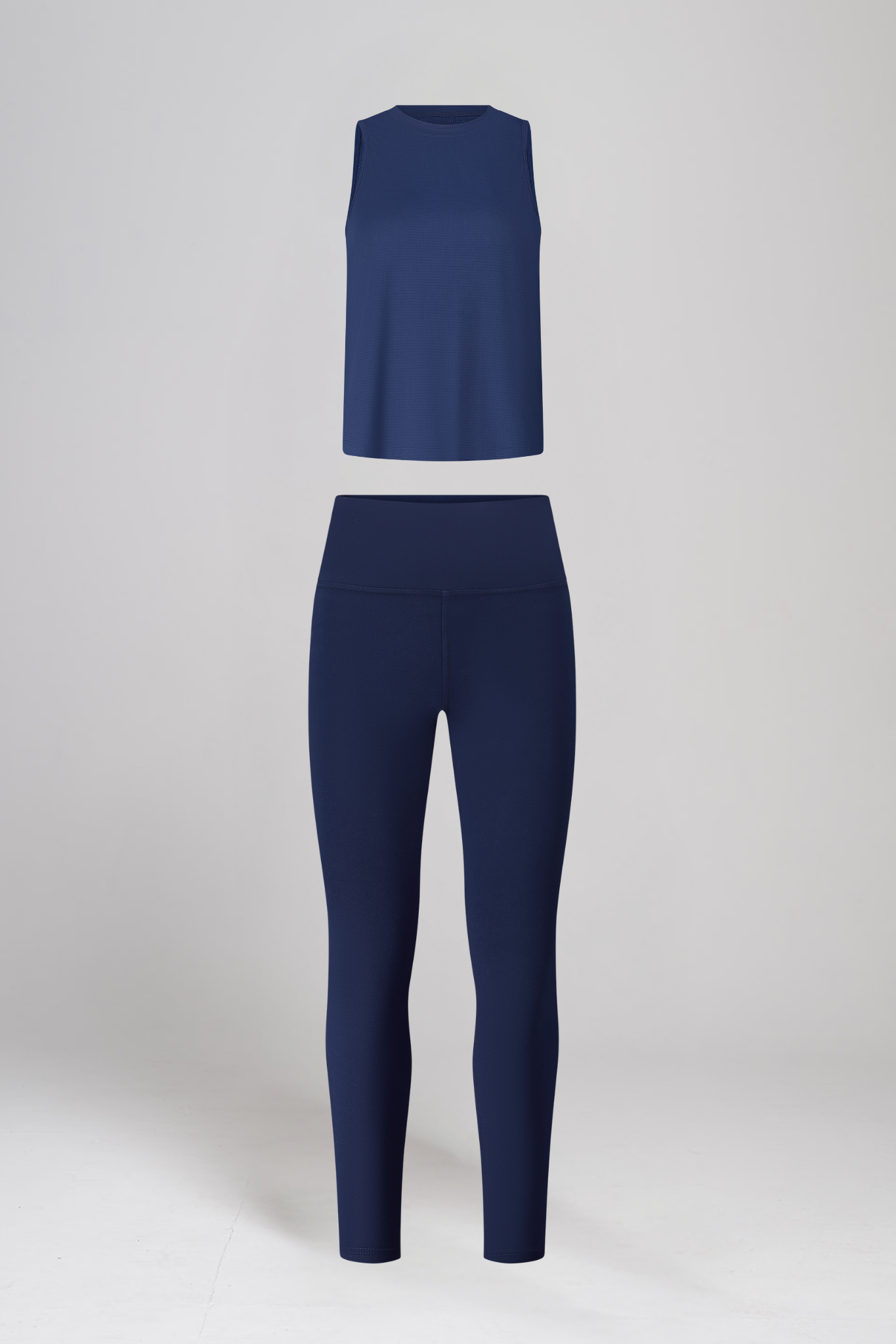 גופית YALU בוקסי + טייץ SOFTLEX ארוך גבוה - NAVY