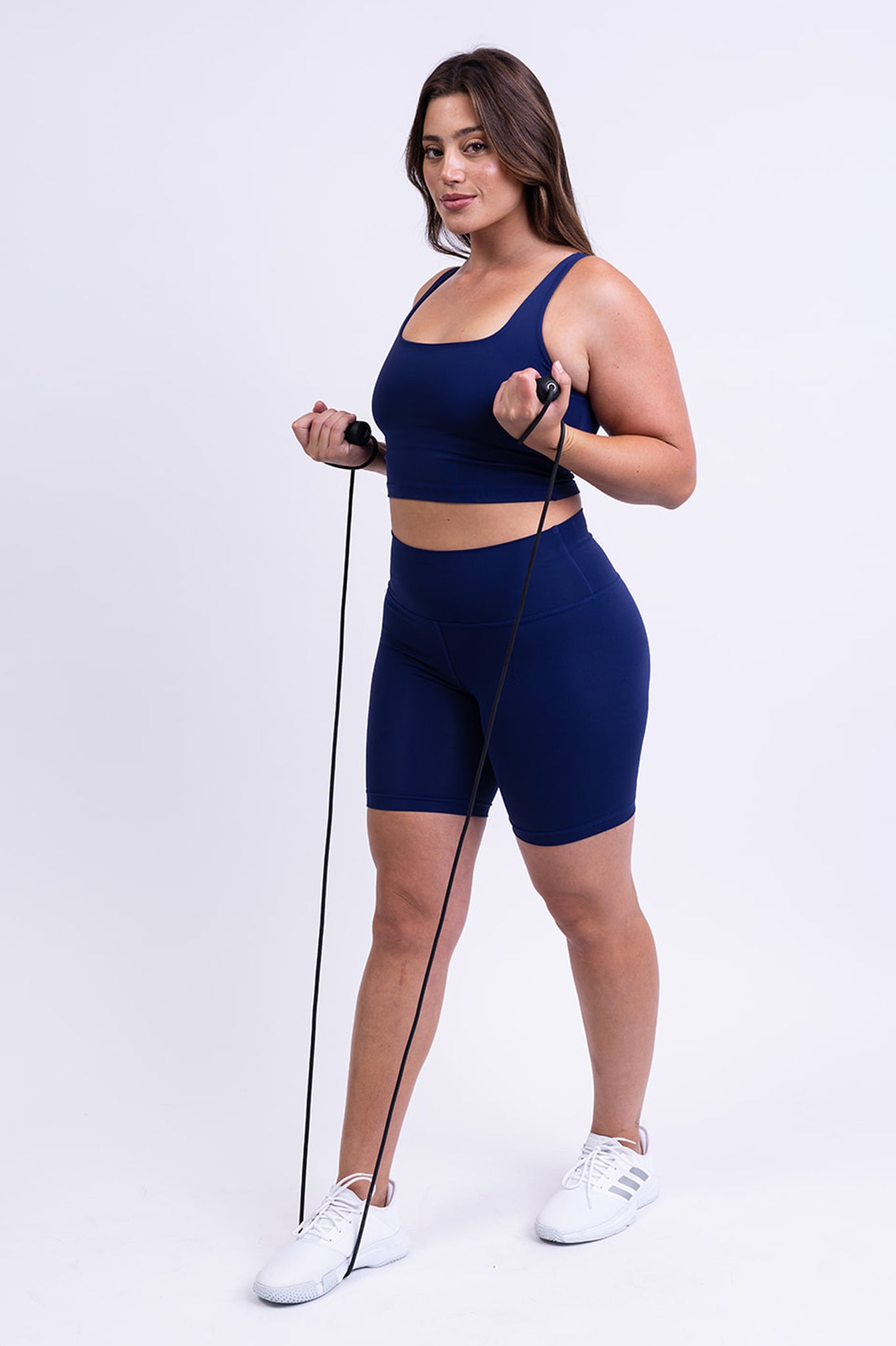 טופ YALUUP כתפיה רחבה - כחול