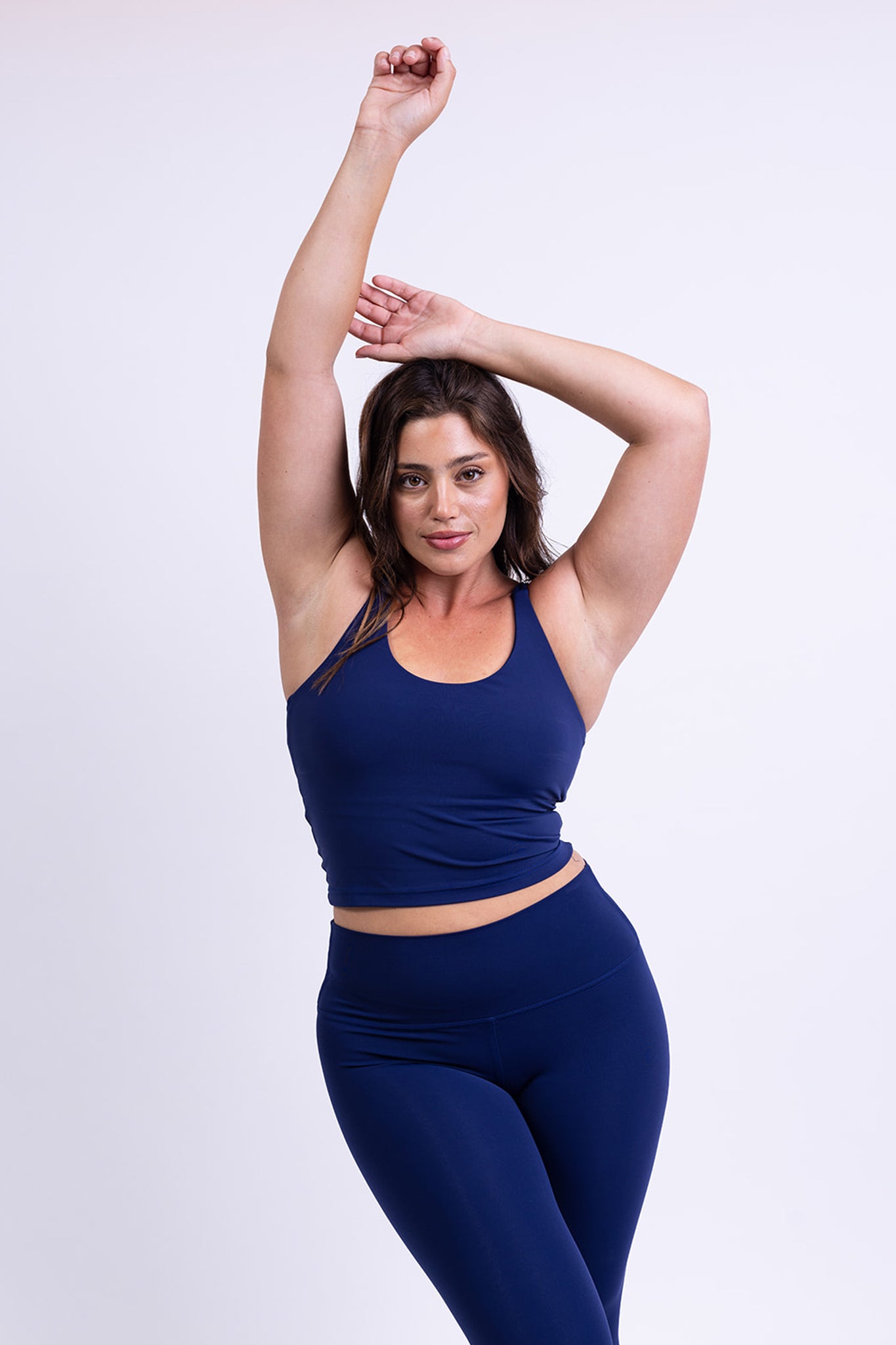 גופית YALUUP כתפיה כפולה - כחול