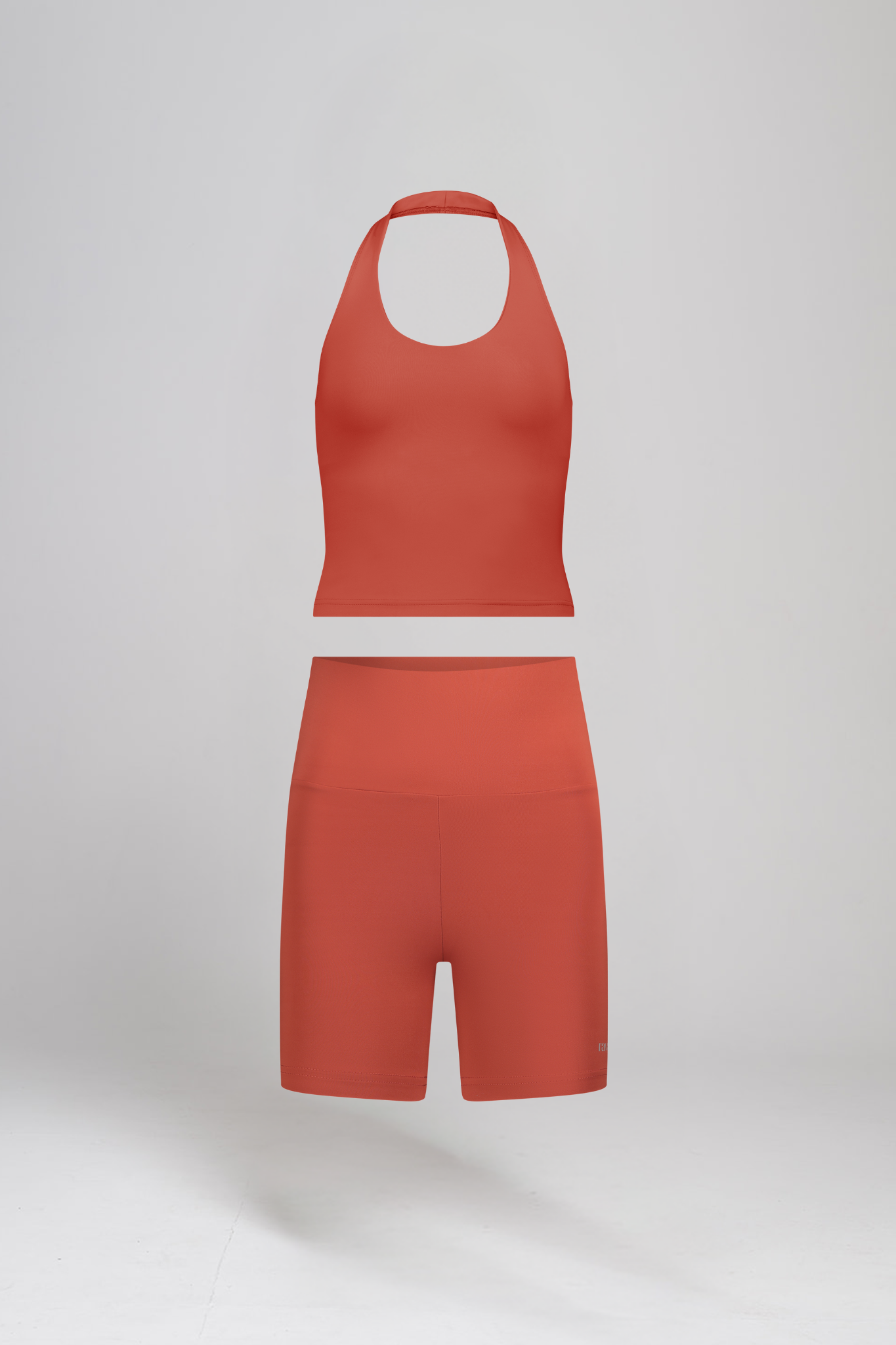 גופית YALUUP.PRO קולר + טייץ YALUUP.PRO קצר - MARS RED