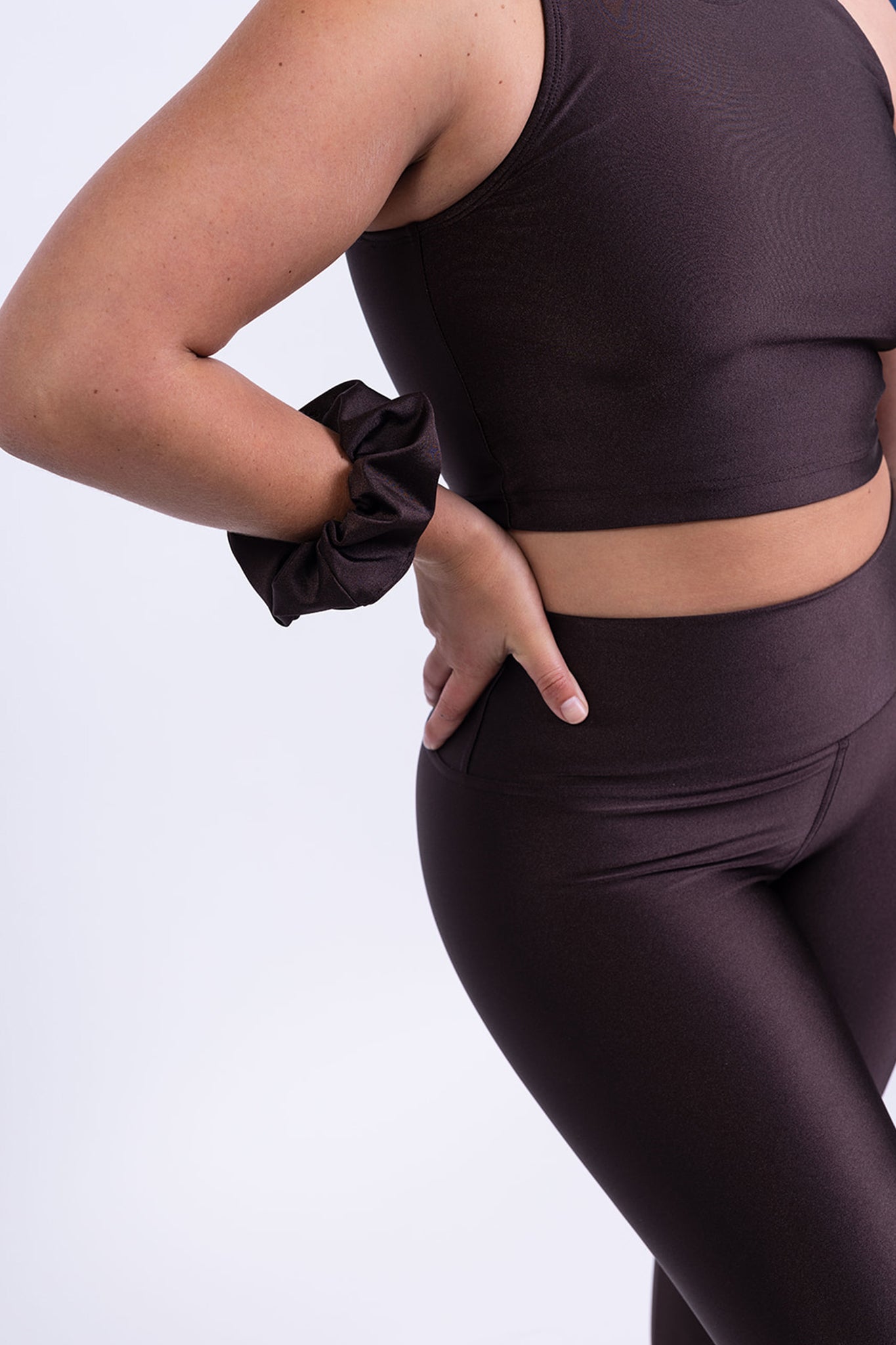 scrunchy LIRUX - COFFEE