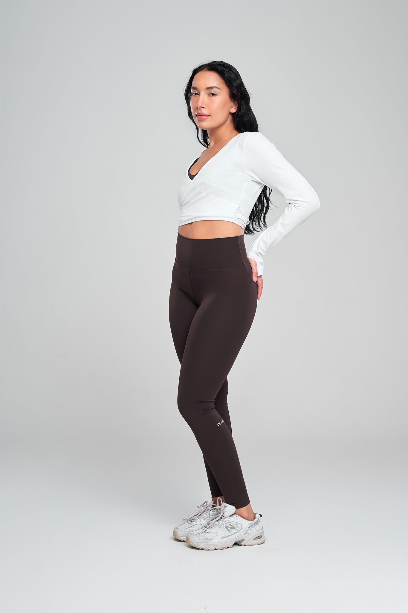 חולצת COTTON מעטפת - WHITE