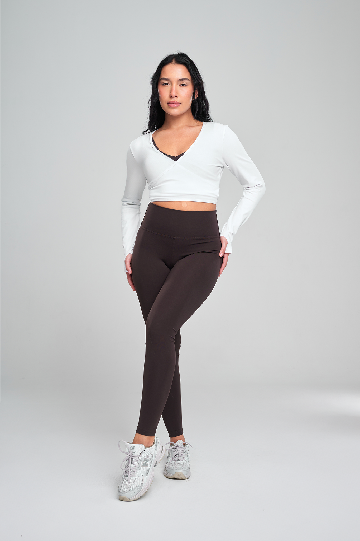 חולצת COTTON מעטפת - WHITE