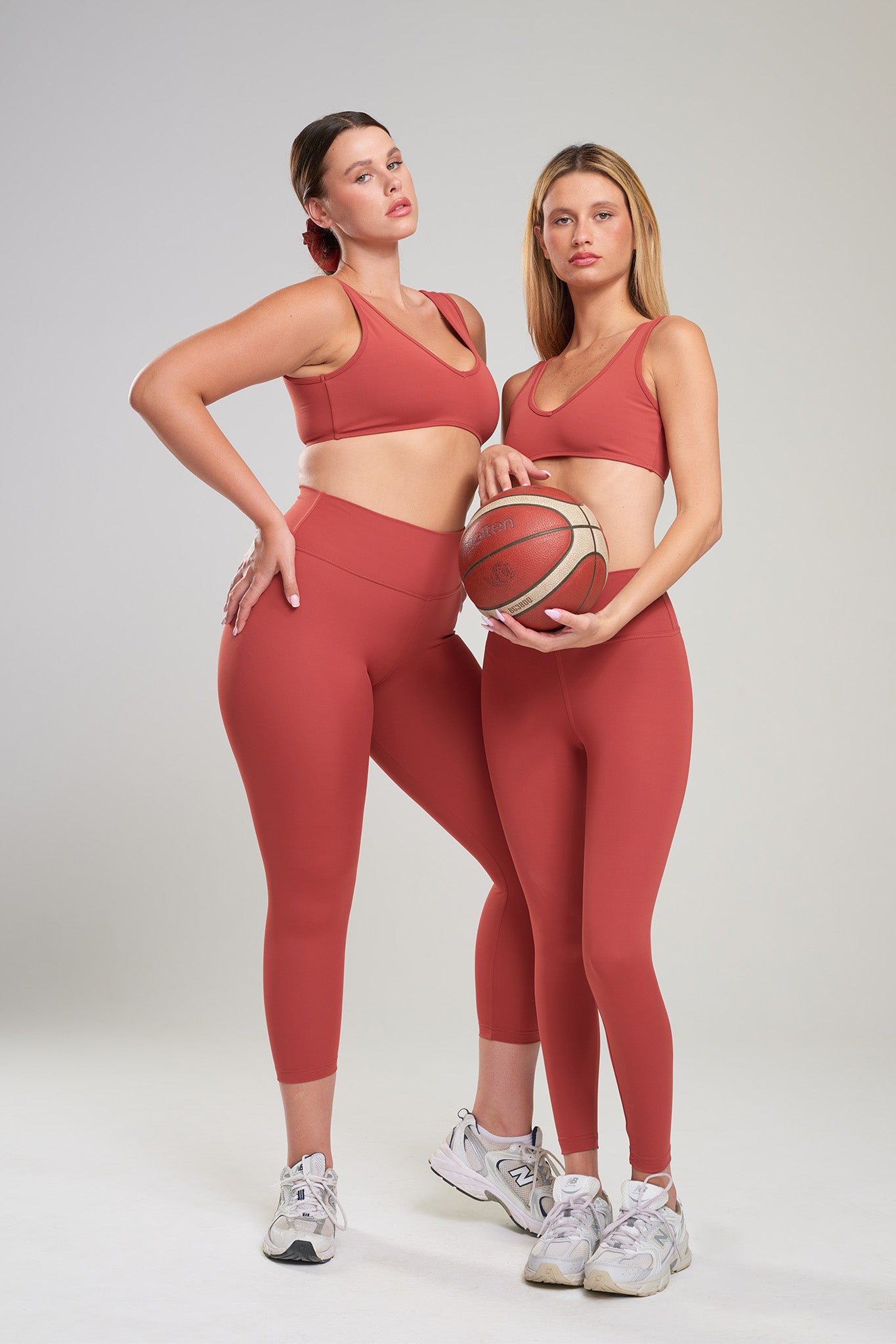 טייץ YALUUP.PRO ארוך גבוה - MARS RED