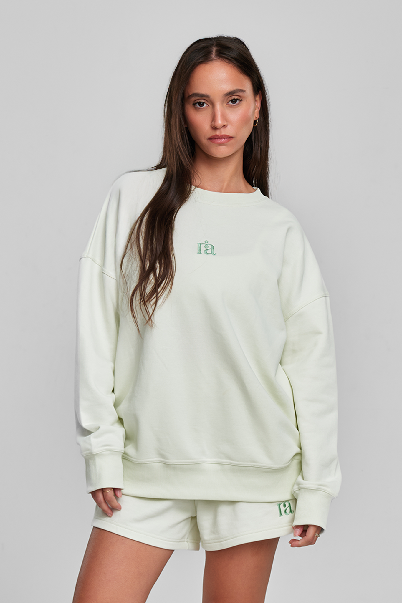 חולצת COTTON ארוכה - COOL MINT