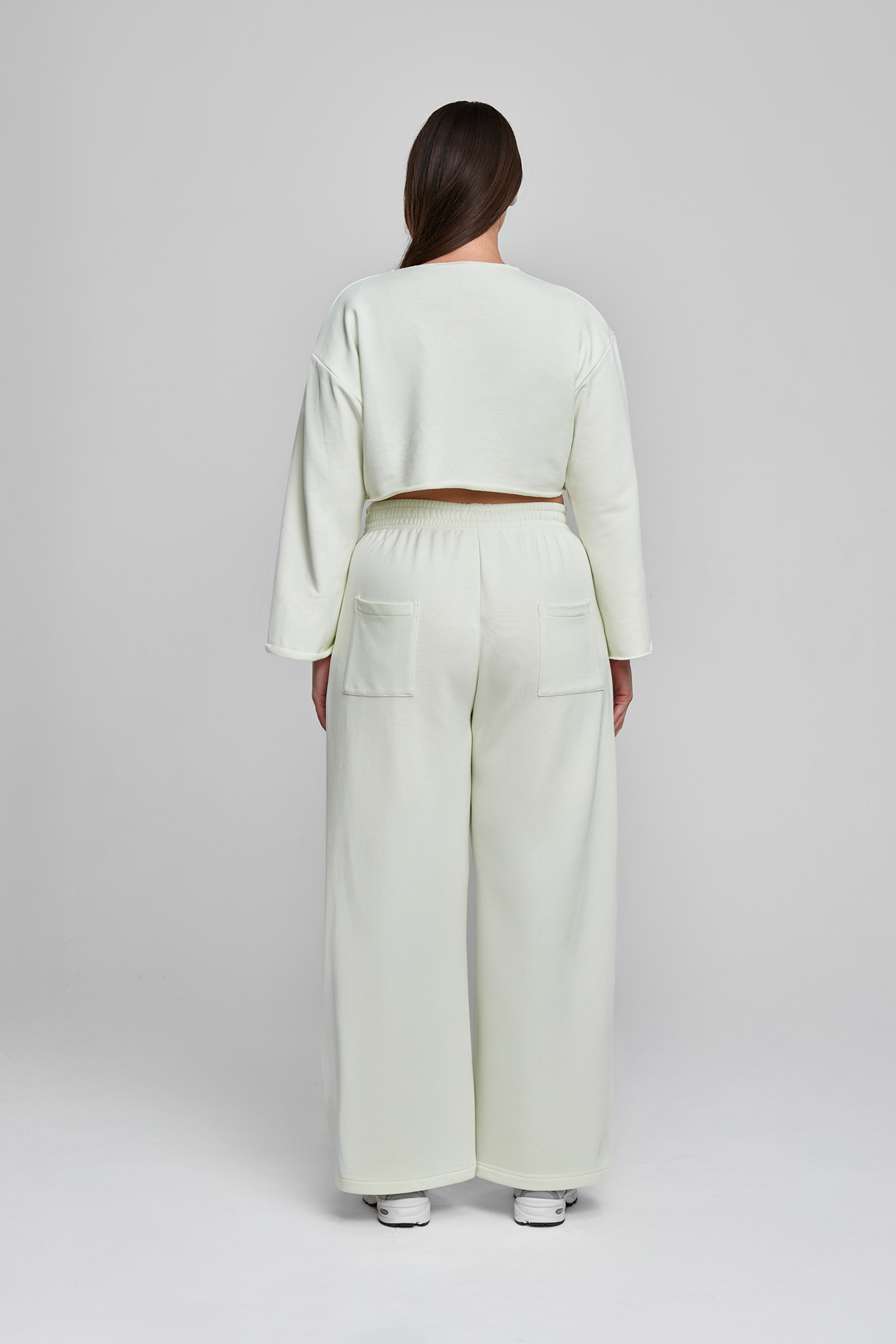 חולצת COTTON קרופ - COOL MINT