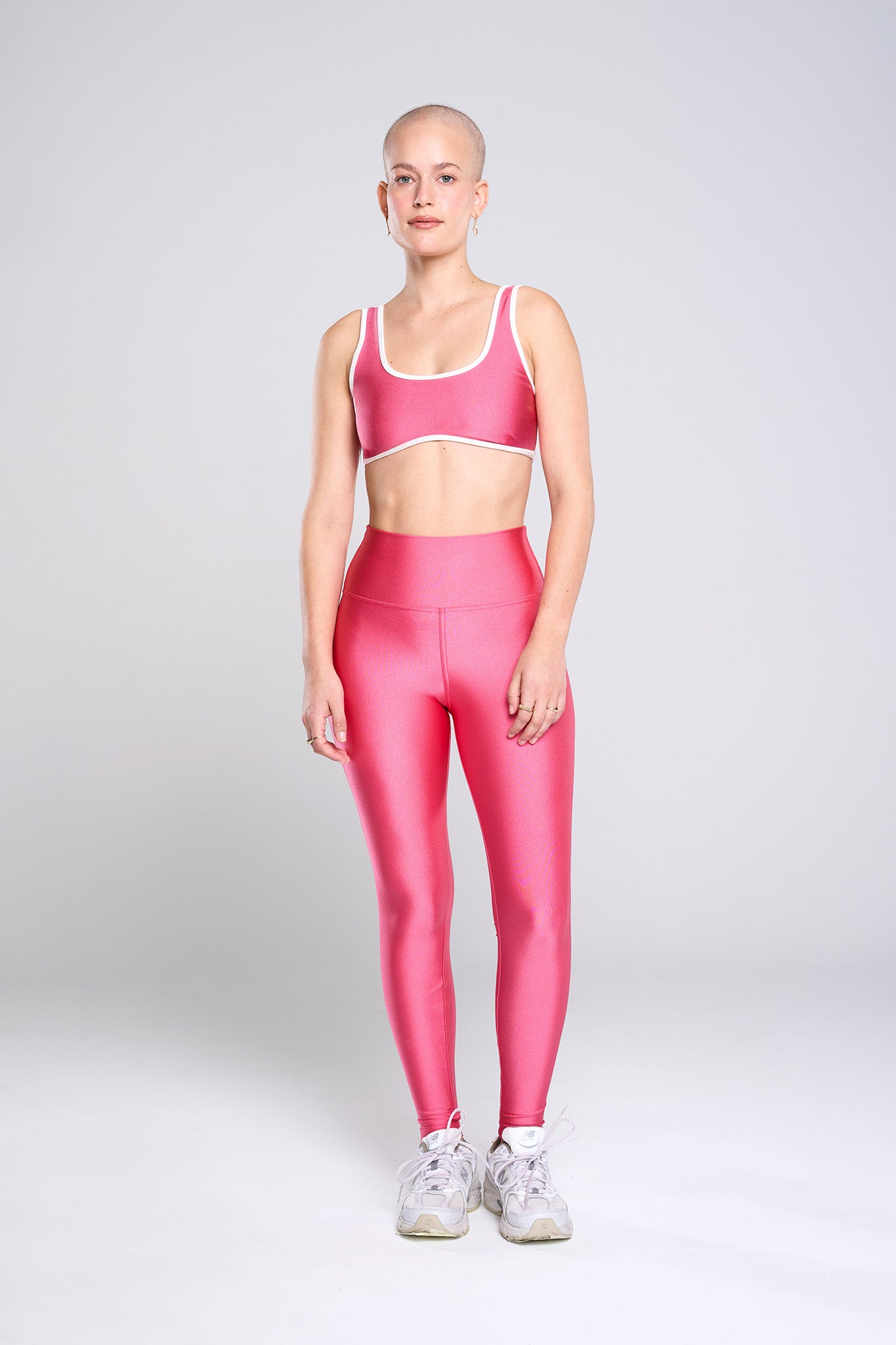 טייץ LIRUX ארוך גבוה - PINK ROSE