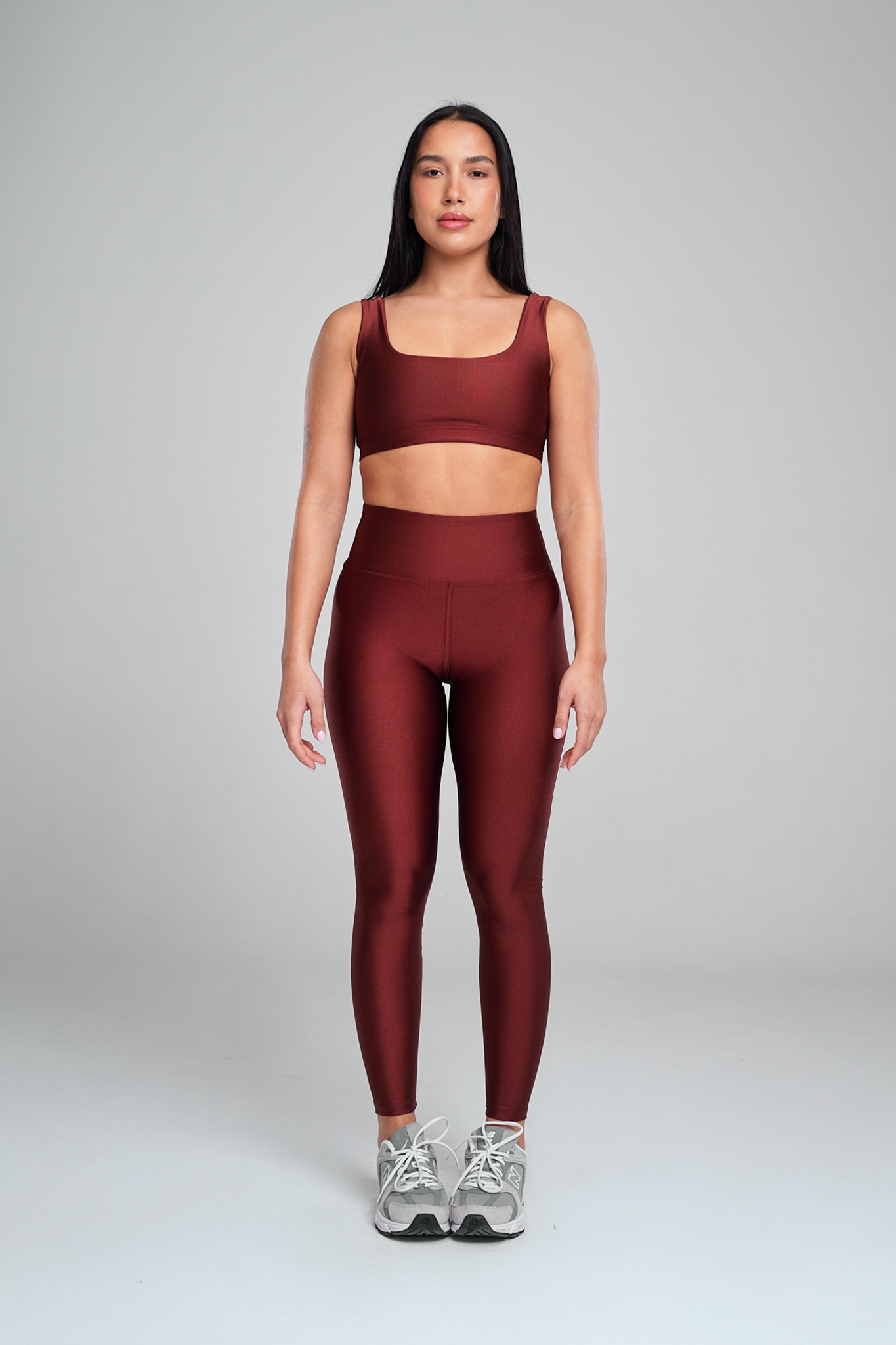 טייץ LIRUX ארוך גבוה עם כיס - DARK AMBER