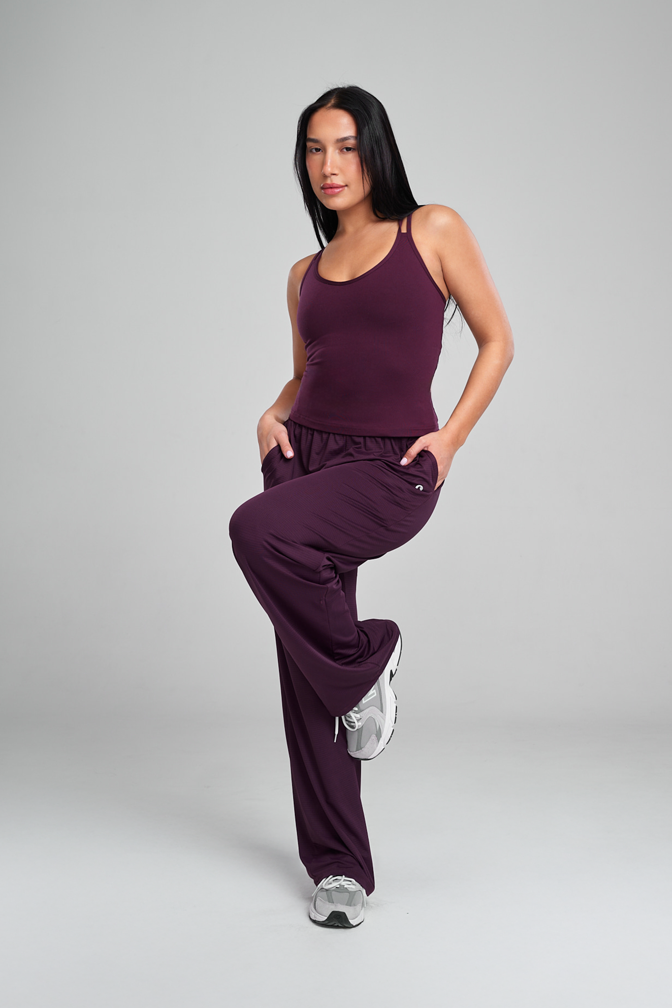 גופית SOFTLEX גב מוצלב - DEEP PURPLE