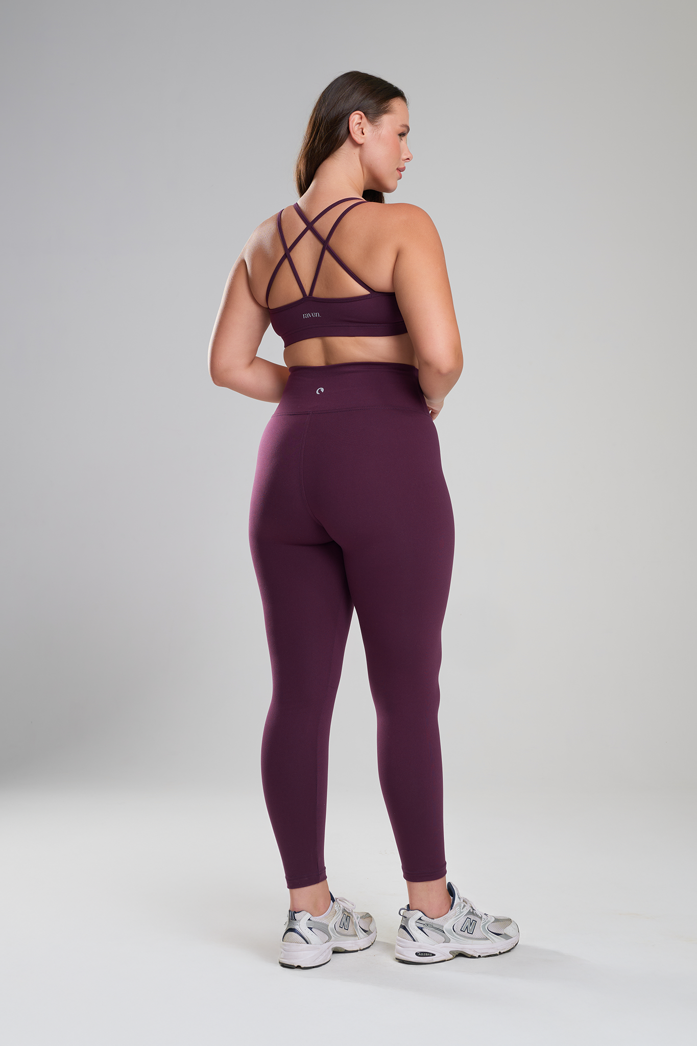 טייץ SOFTLEX ארוך גבוה - DEEP PURPLE