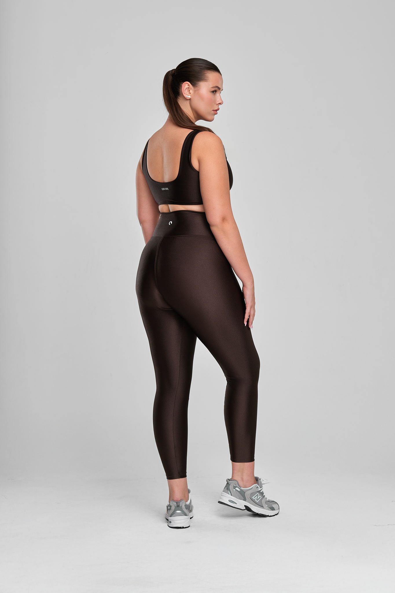 טייץ LIRUX ארוך גבוה - COFFEE