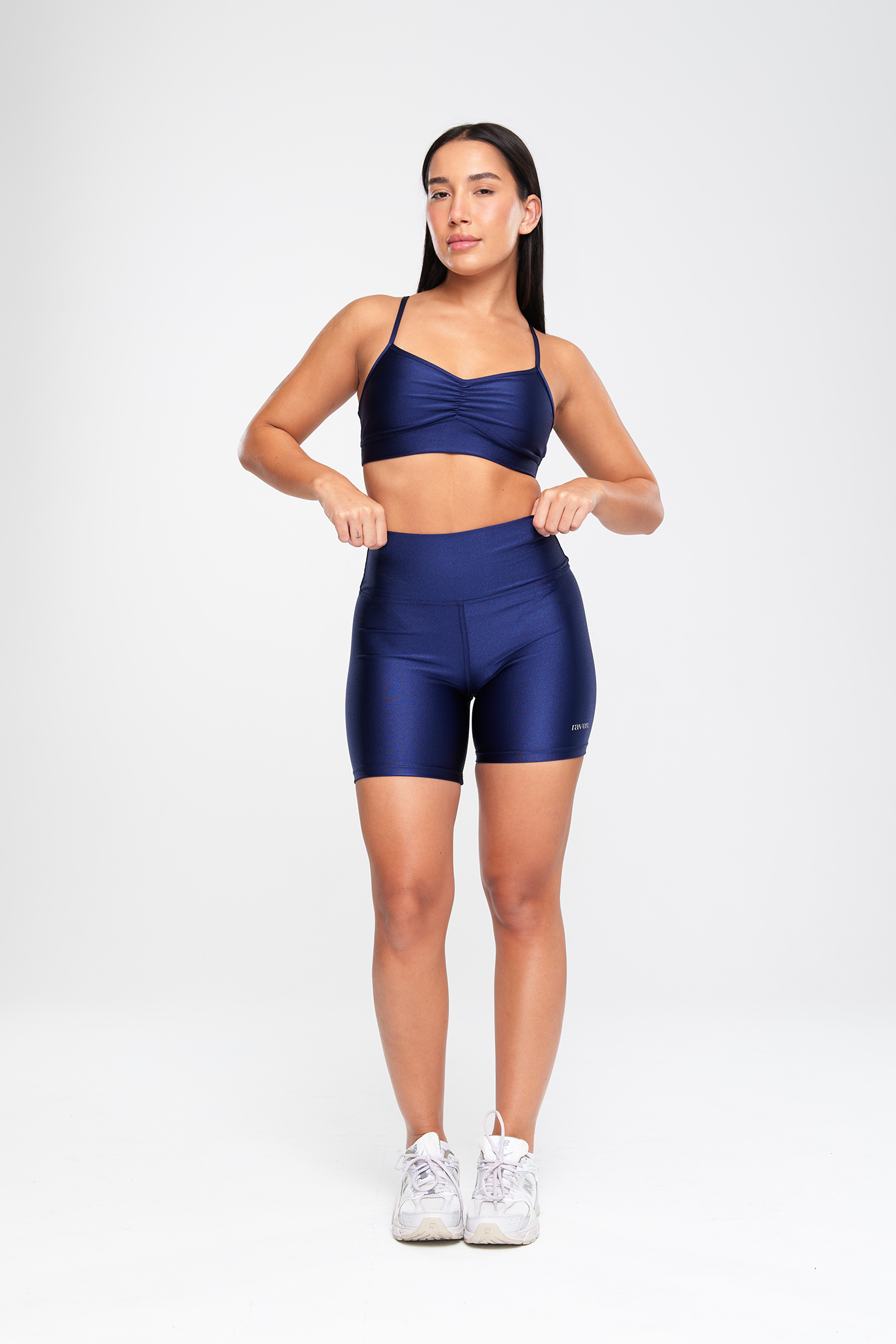 טייץ LIRUX קצר - NAVY BLUE