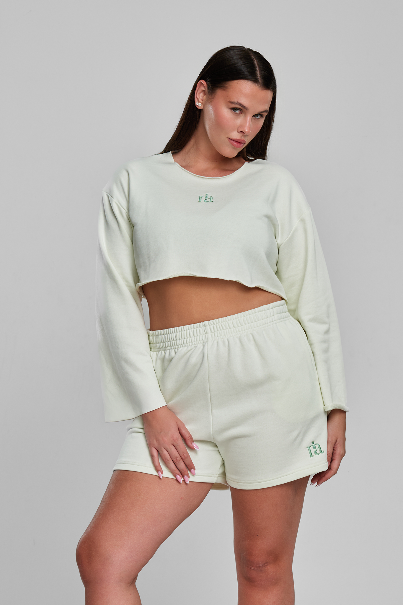 מכנסי COTTON קצרים - COOL MINT