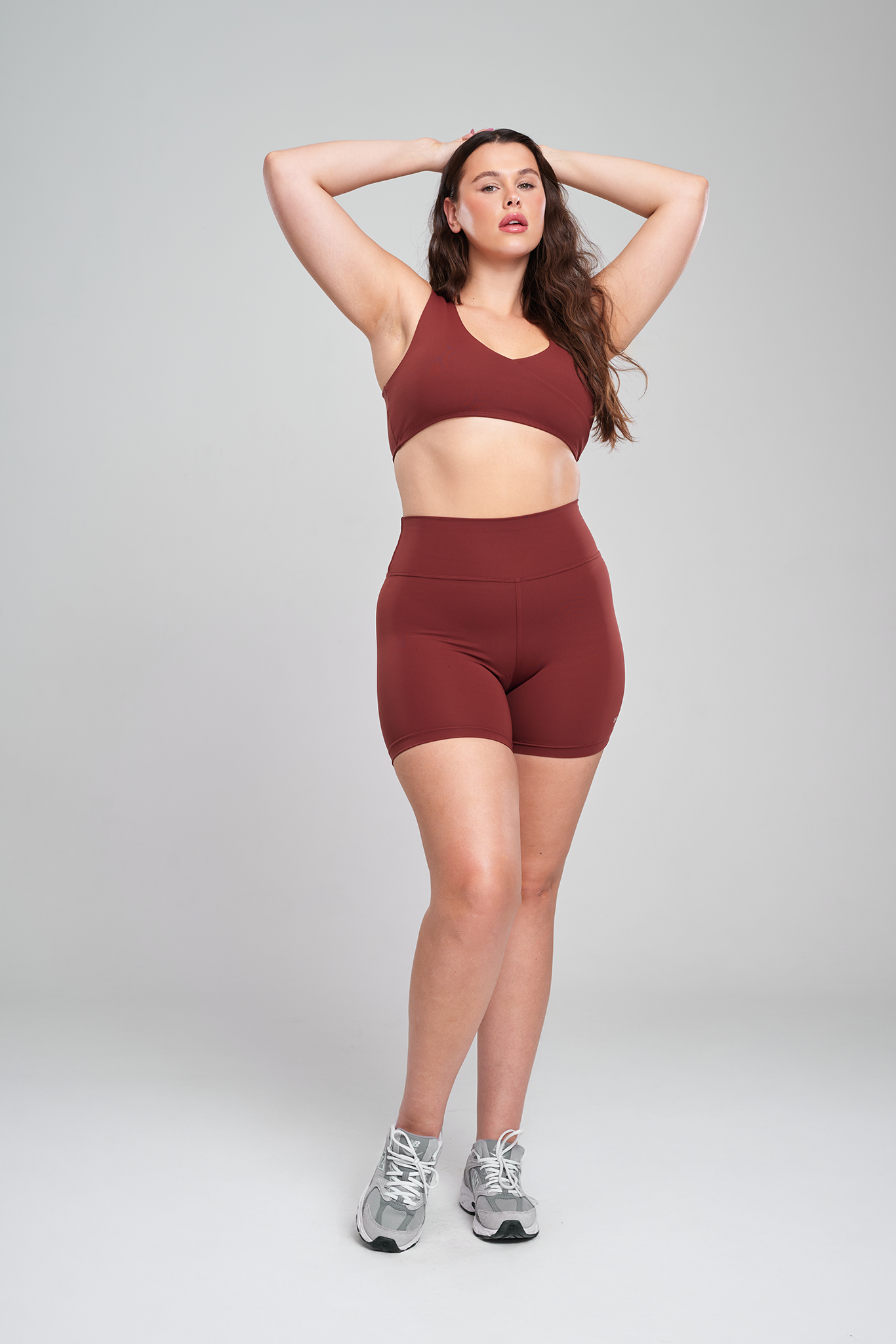 טייץ YALUUP.PRO קצר - DARK AMBER