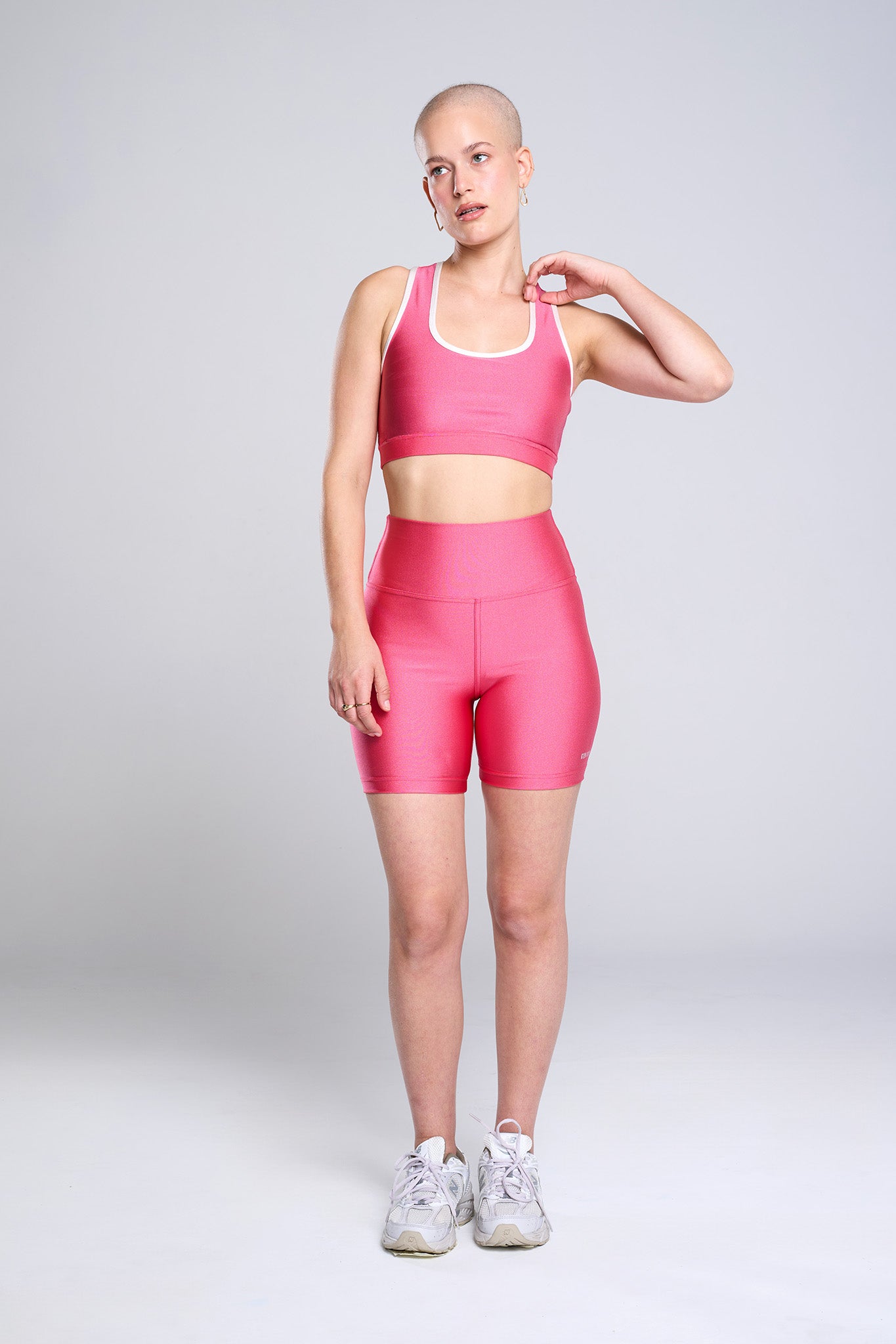 טופ LIRUX בוקסר קונטור - PINK ROSE