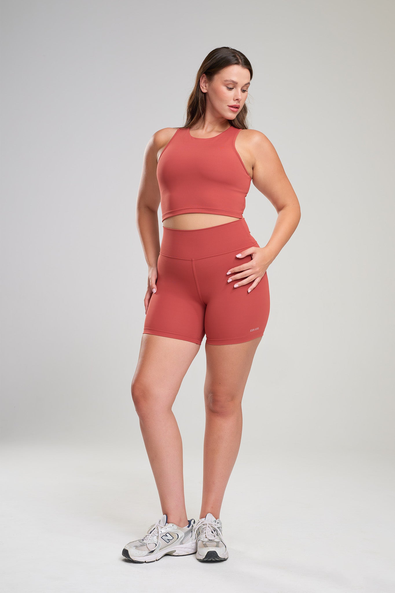 טייץ YALUUP.PRO קצר - MARS RED