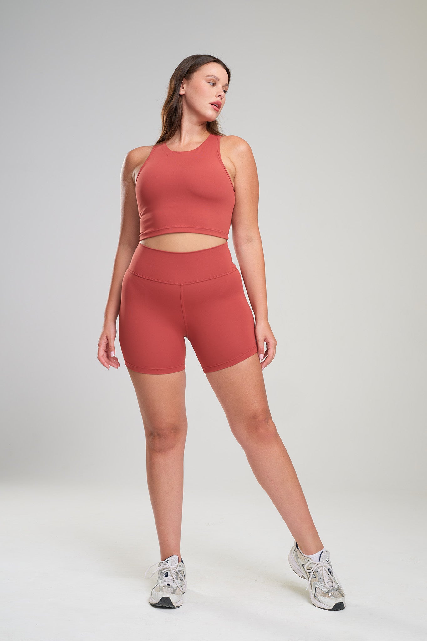 טייץ YALUUP.PRO קצר - MARS RED