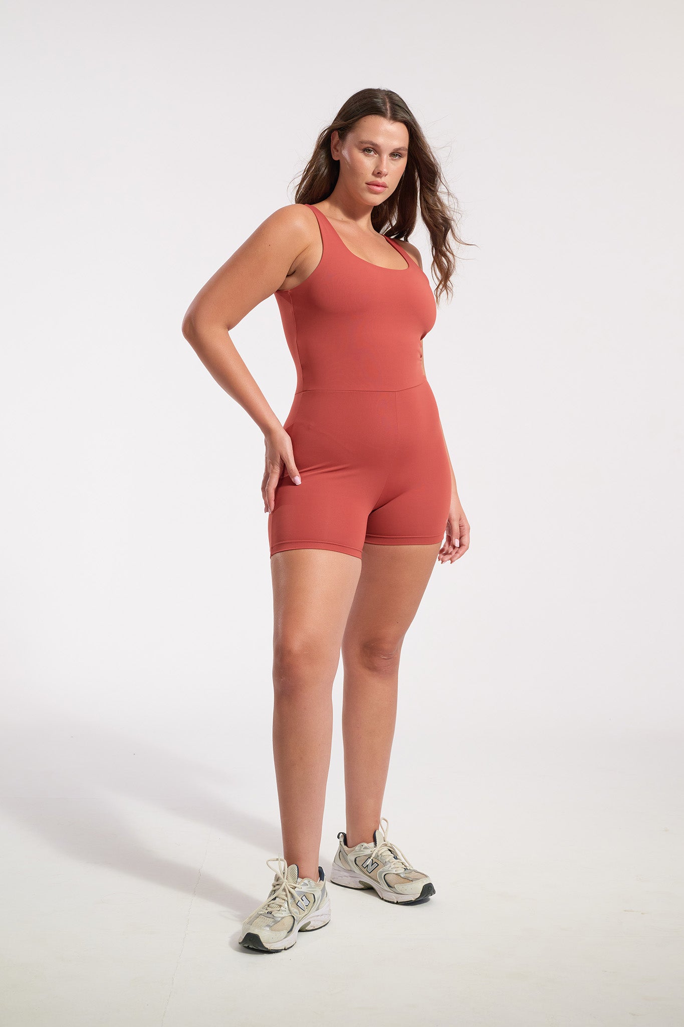 אוברול YALUUP.PRO קצר - MARS RED