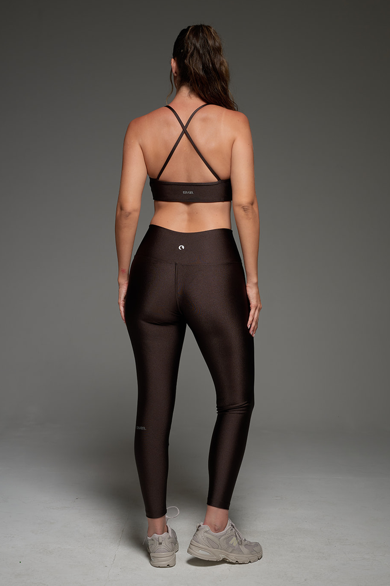 טייץ LIRUX ארוך גבוה - COFFEE