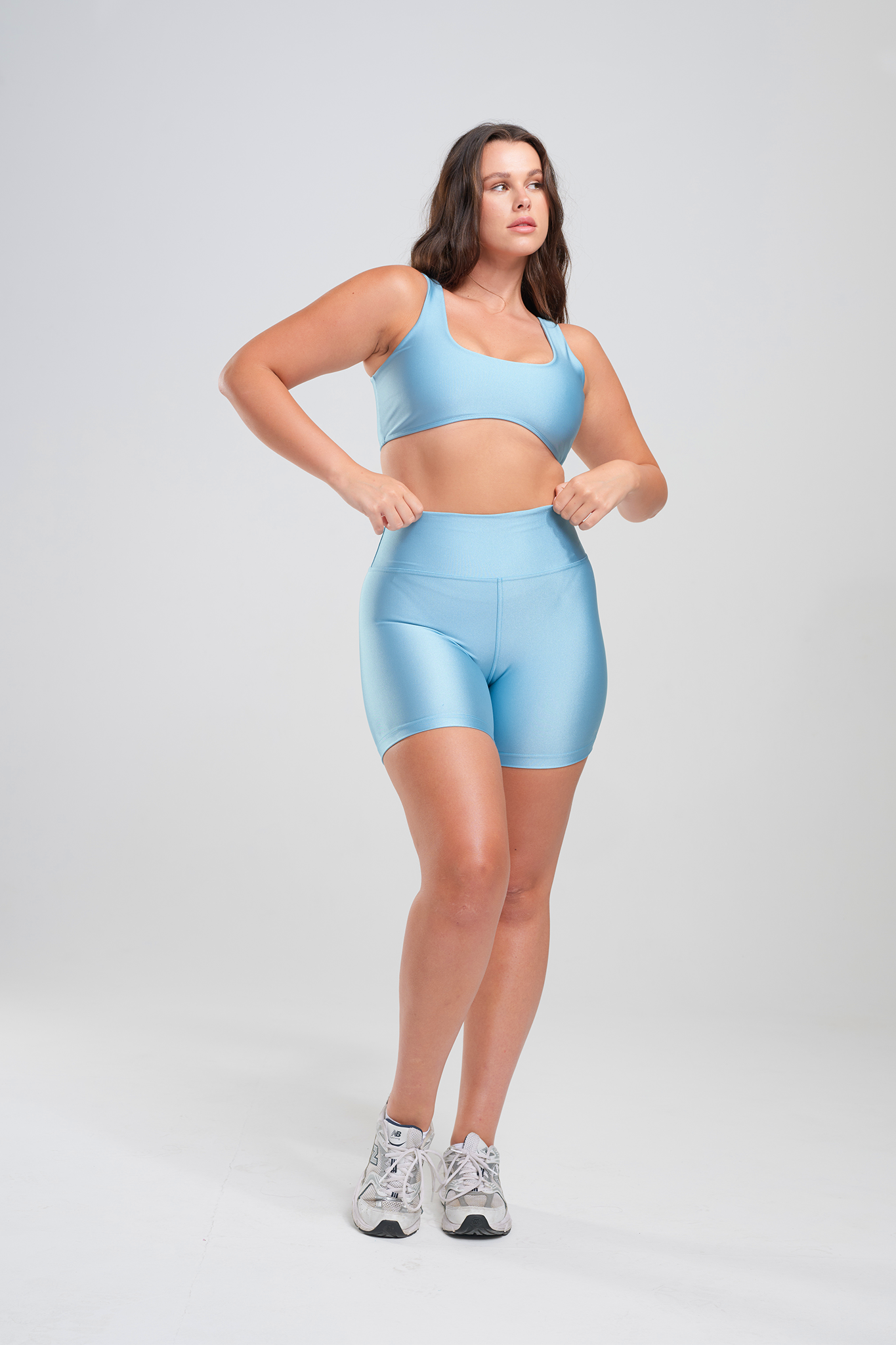 טייץ LIRUX קצר - RIVER MIST