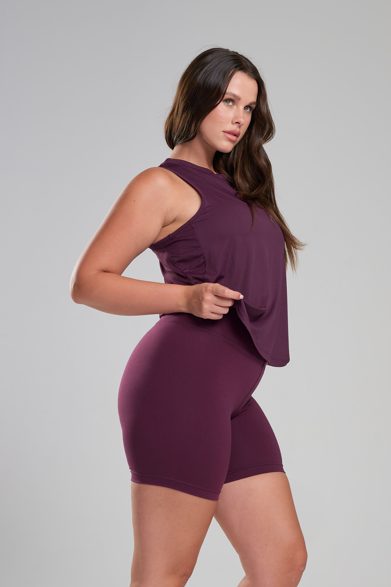 גופית YALU בוקסי - DEEP PURPLE