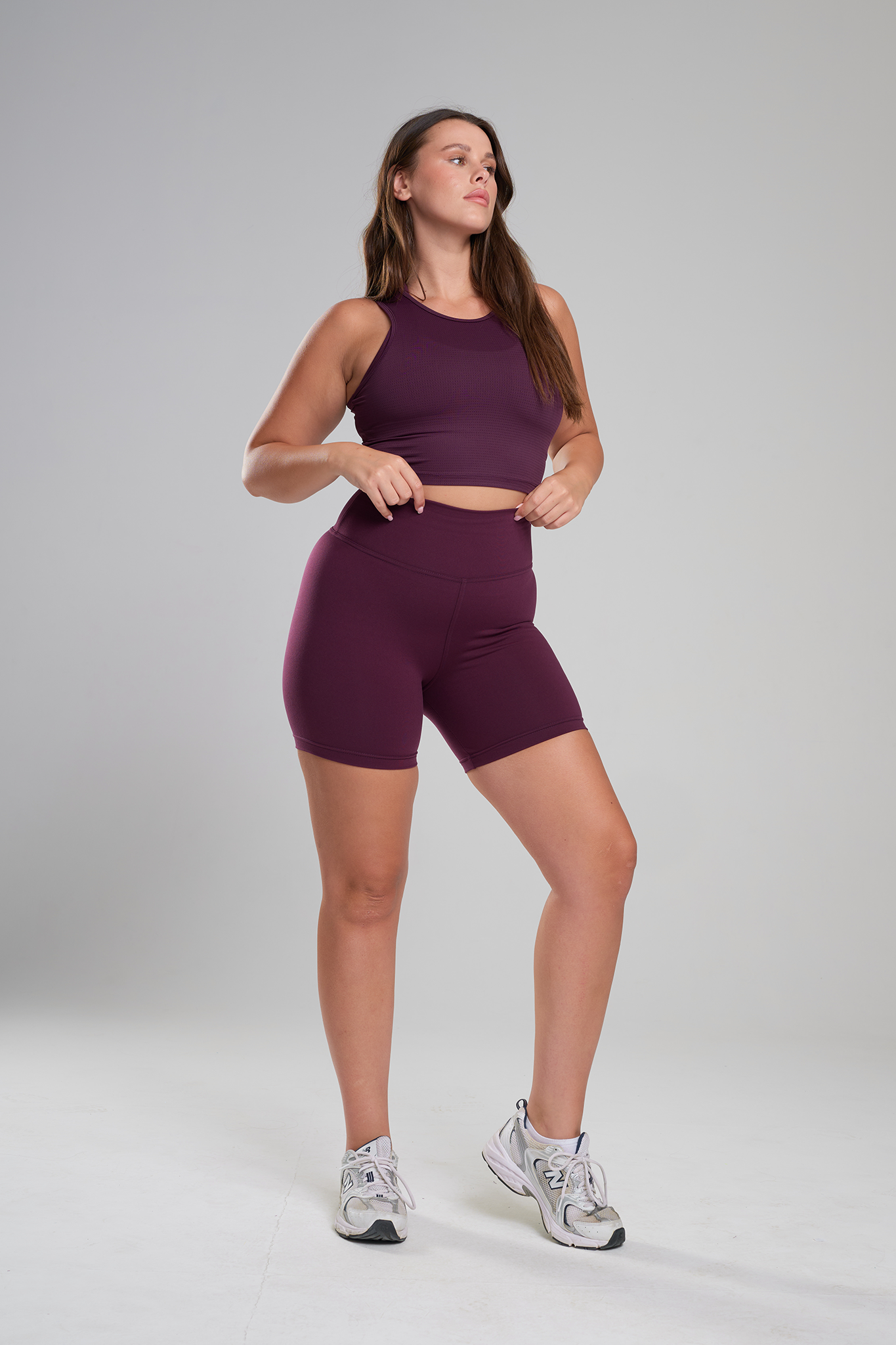 גופית YALU קרופ רייסר - DEEP PURPLE