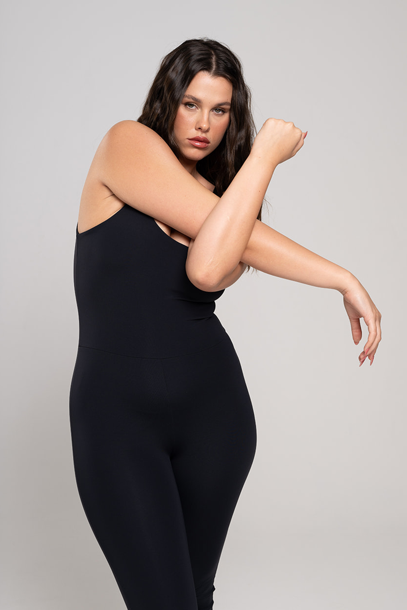 אוברול YALUUP.PRO מתרחב - BLACK