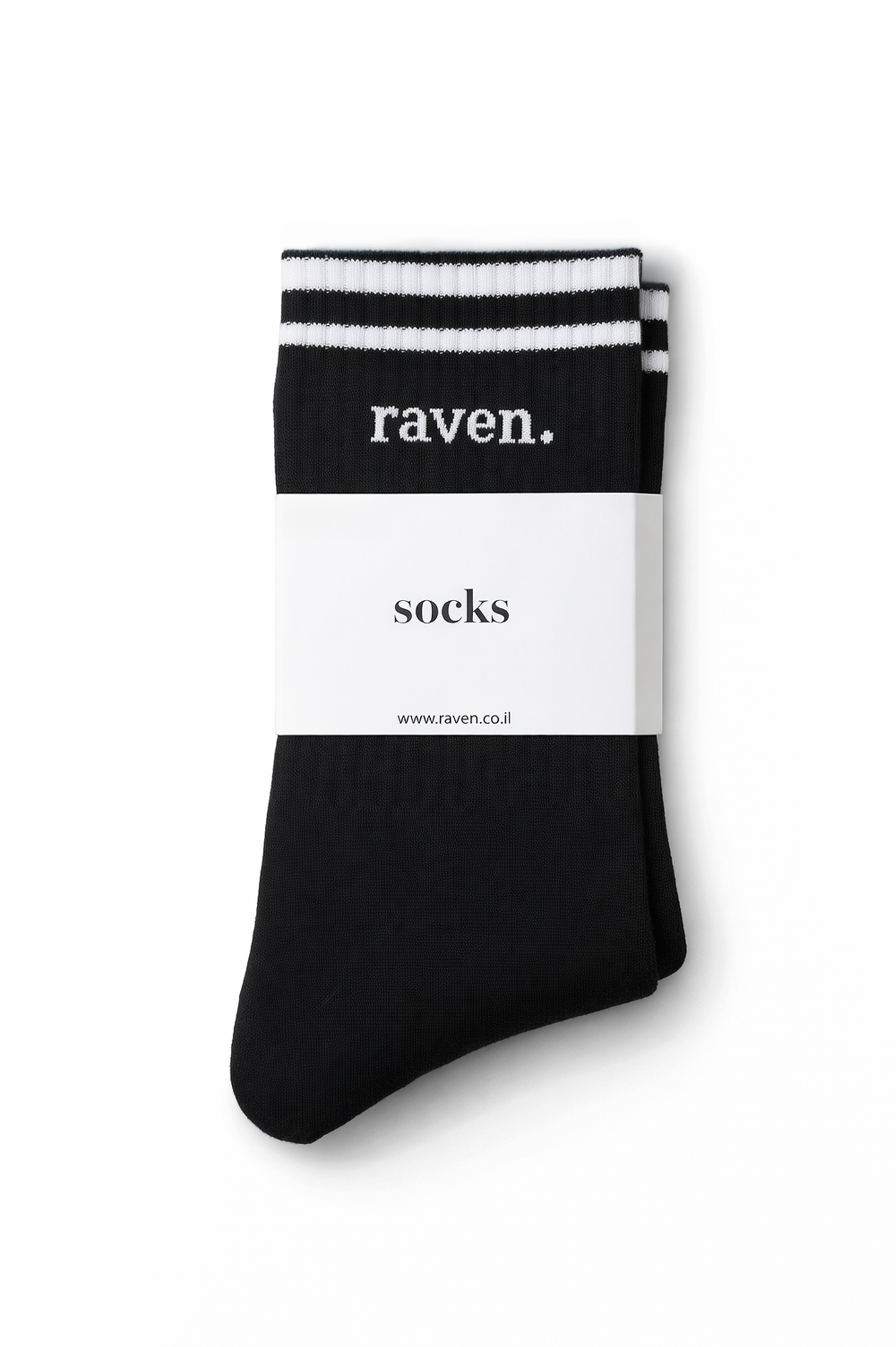 raven SOCKS - BLACK
