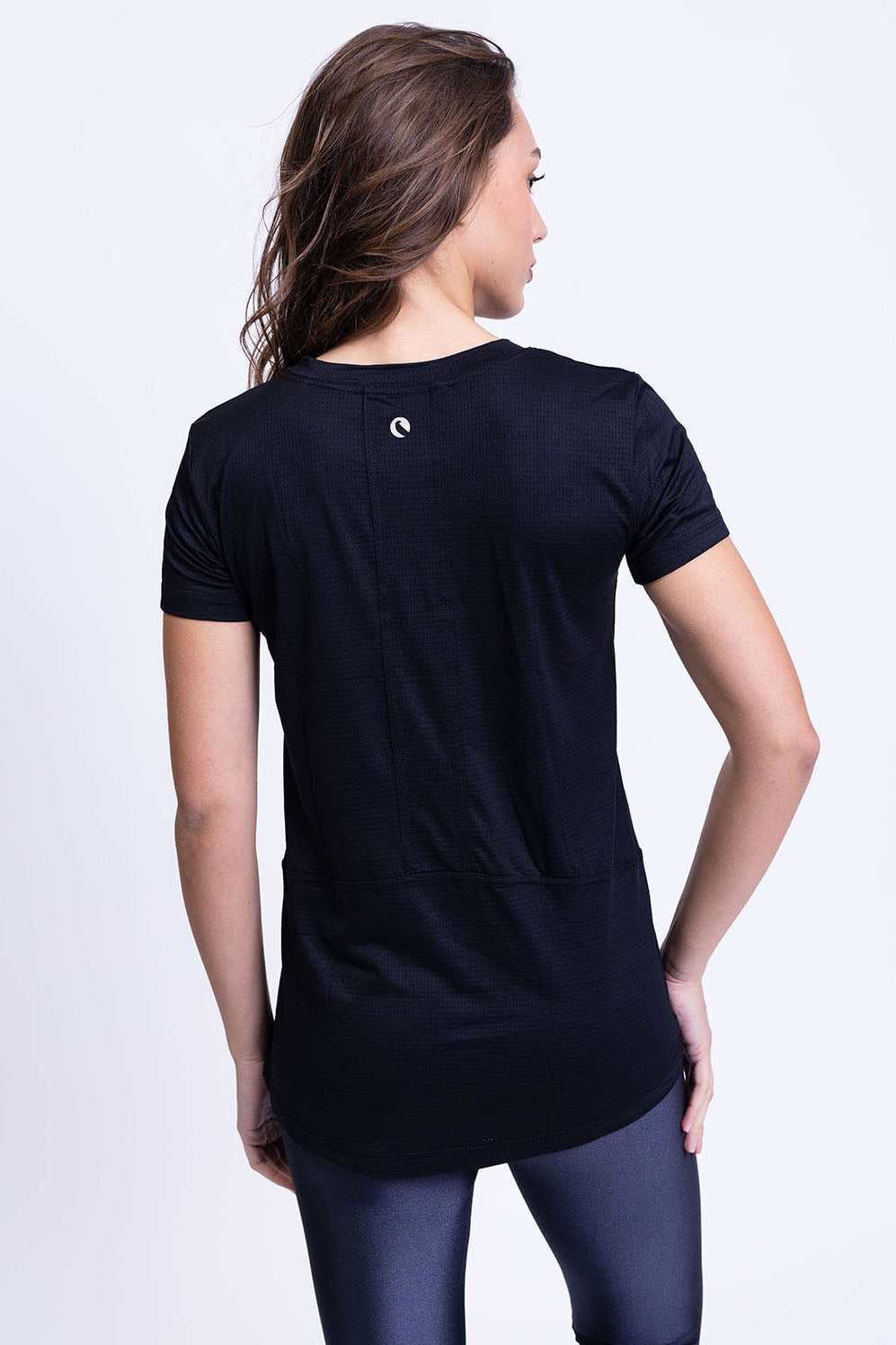 חולצת YALU קצרה - BLACK