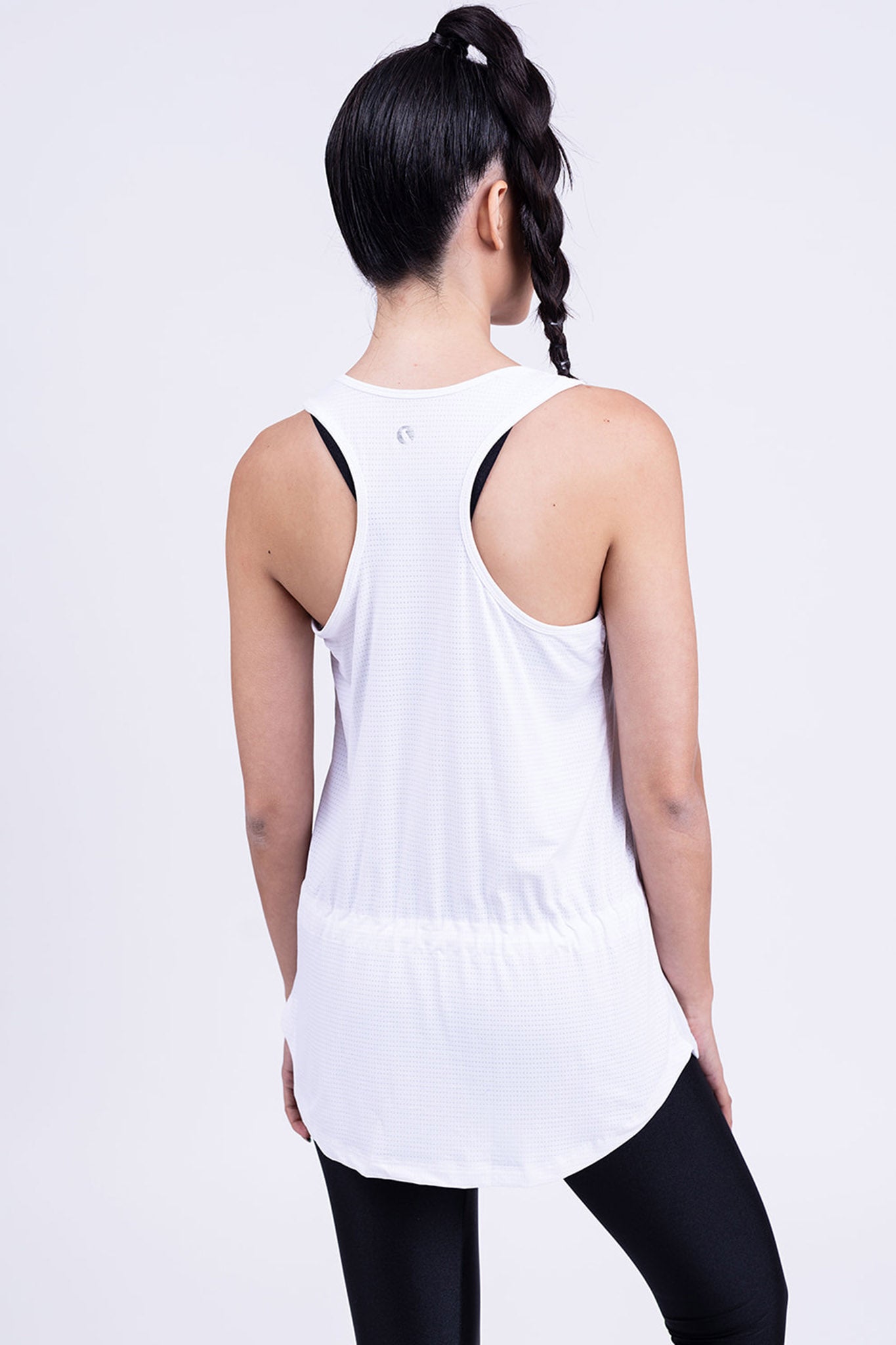 גופית YALU שרוך במותן - WHITE