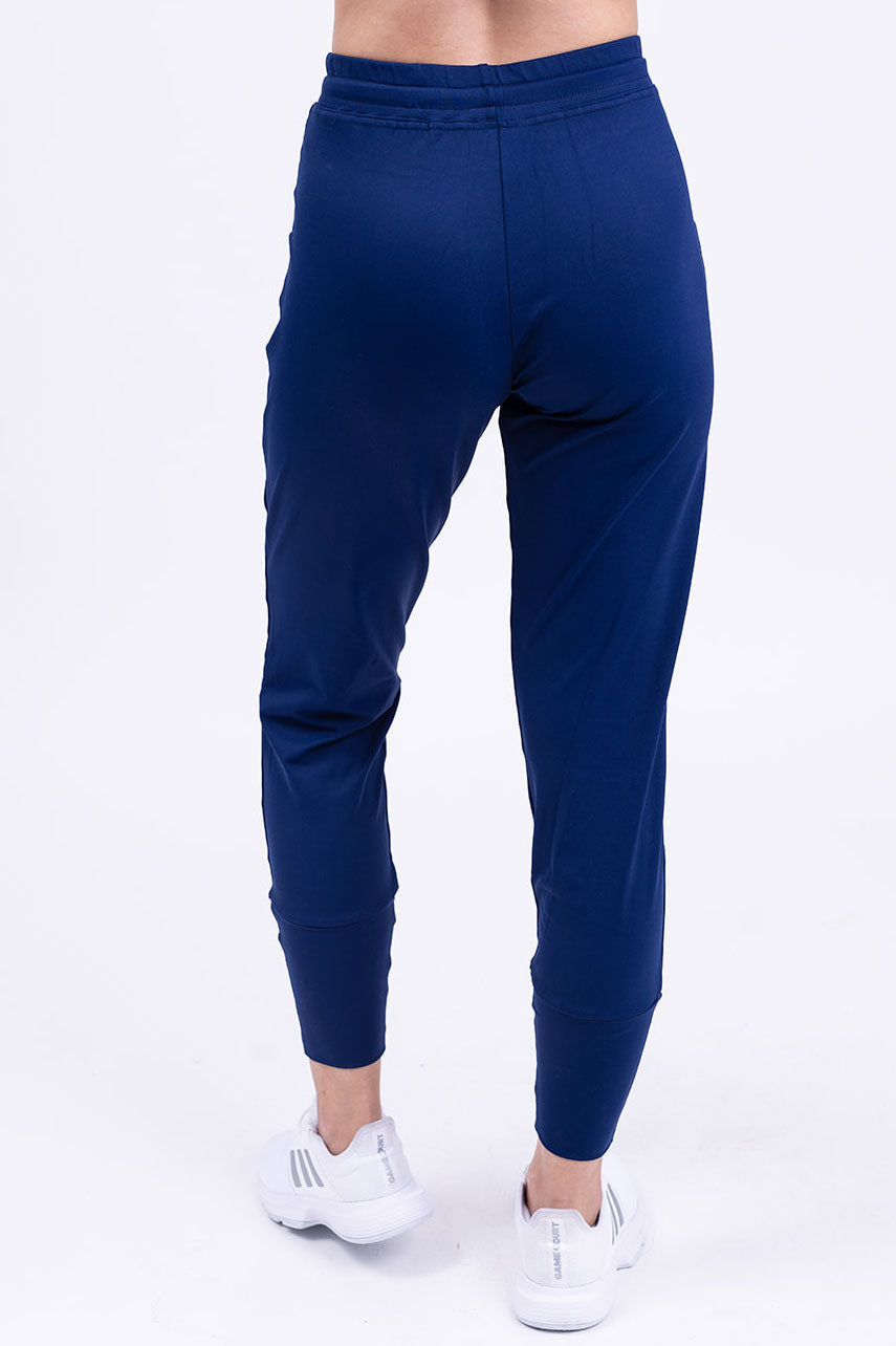 מכנסי NANU רפויים עם חפת - כחול