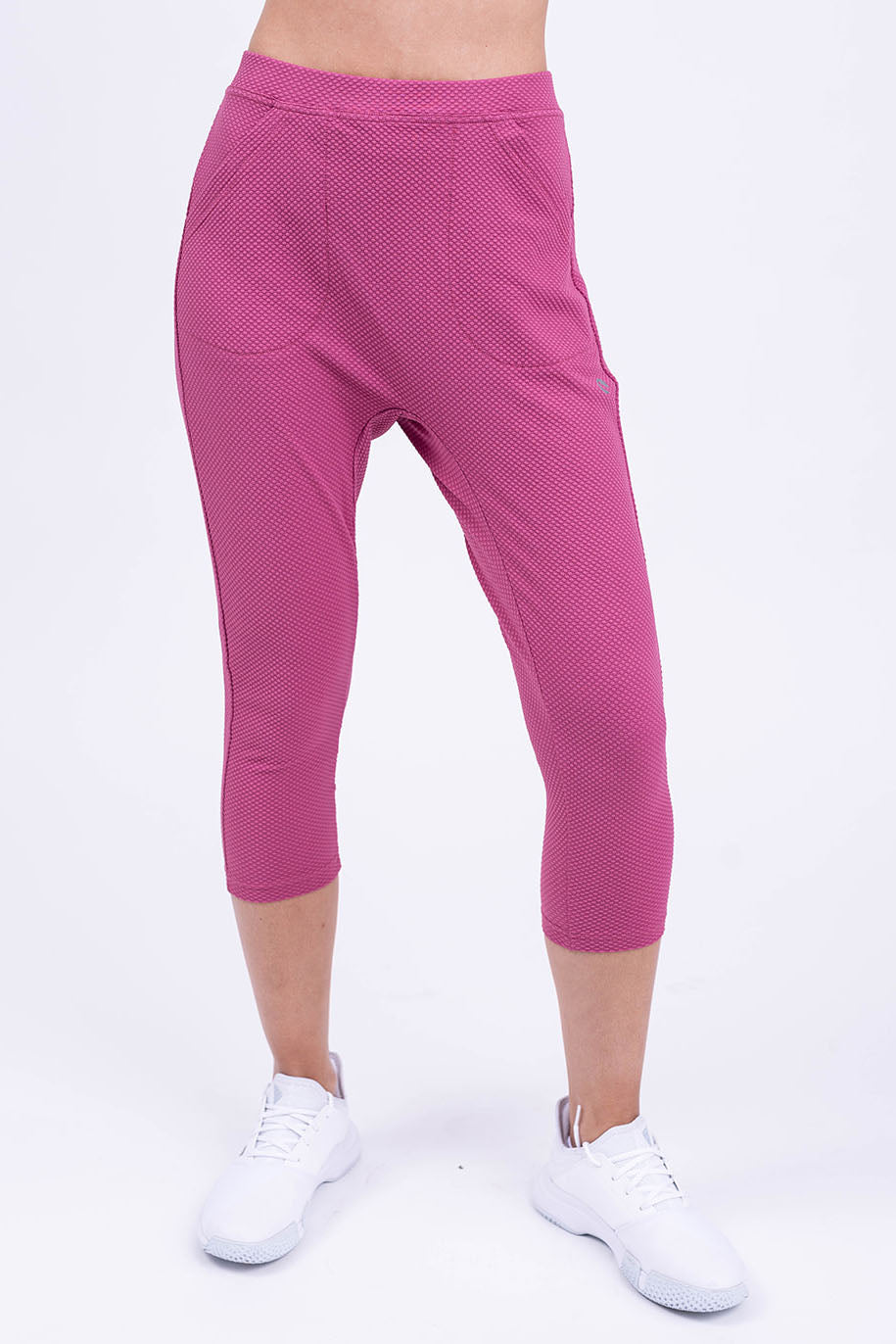 מכנסי NANU 7/8 בועות רפויים - ורוד