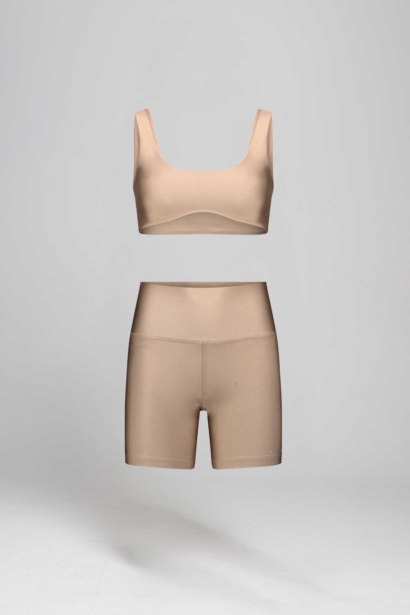 טופ LIRUX קטן + טייץ LIRUX קצר - DESERT SAND