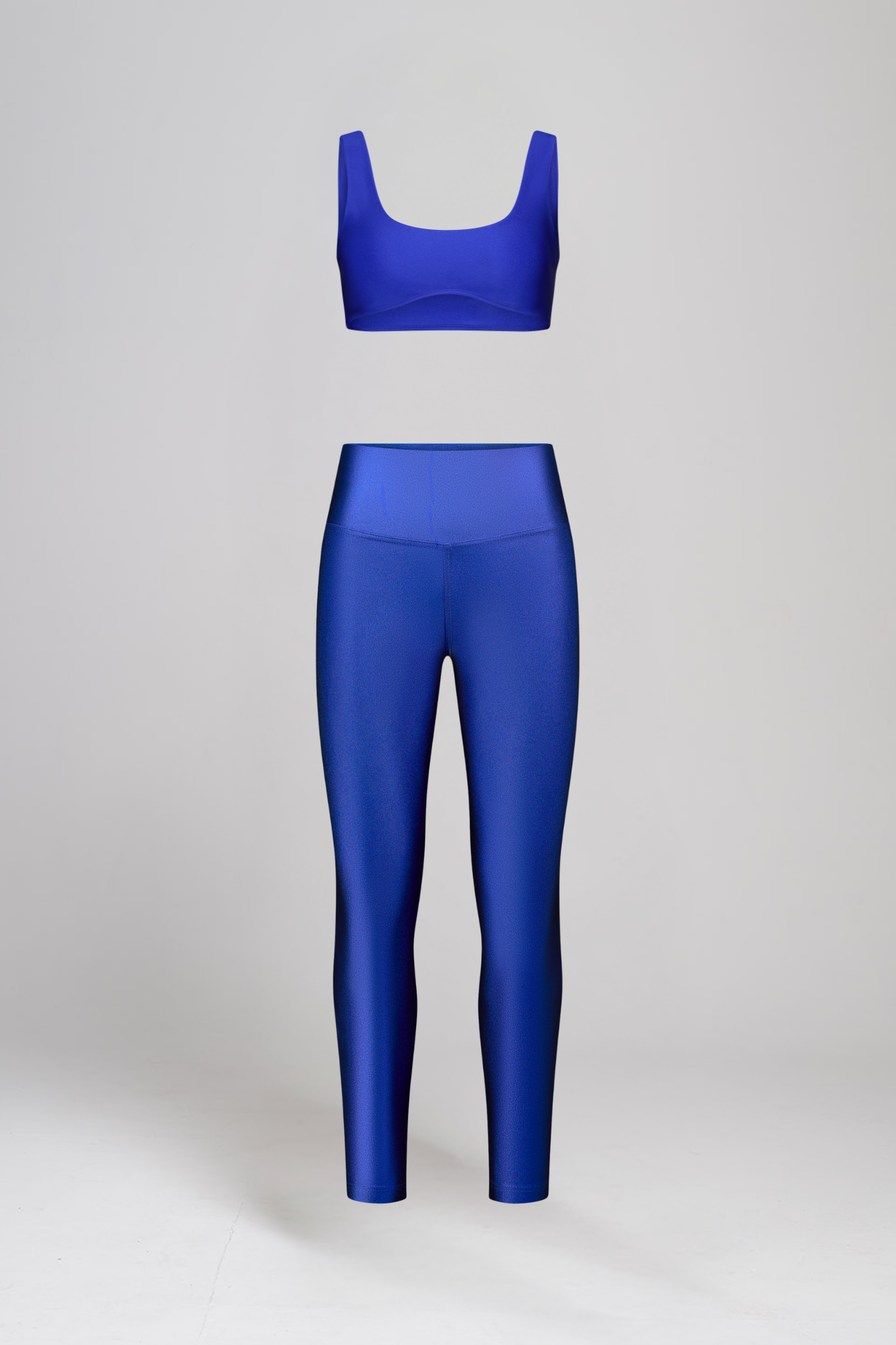 טופ LIRUX קטן + טייץ LIRUX ארוך גבוה - ROYALTY BLUE