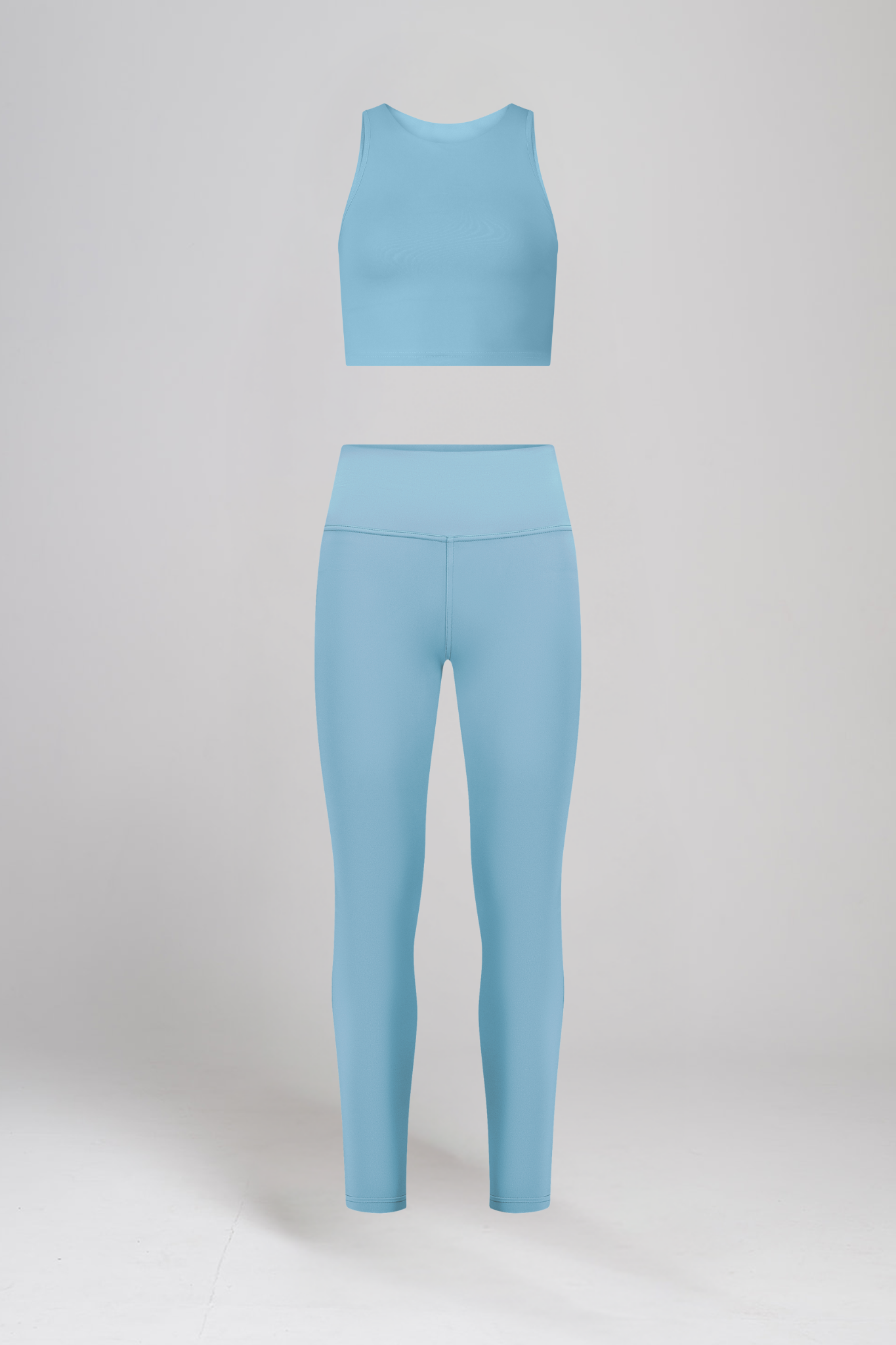 טופ YALUUP.PRO קרופ + טייץ YALUUP.PRO ארוך גבוה - RIVER MIST