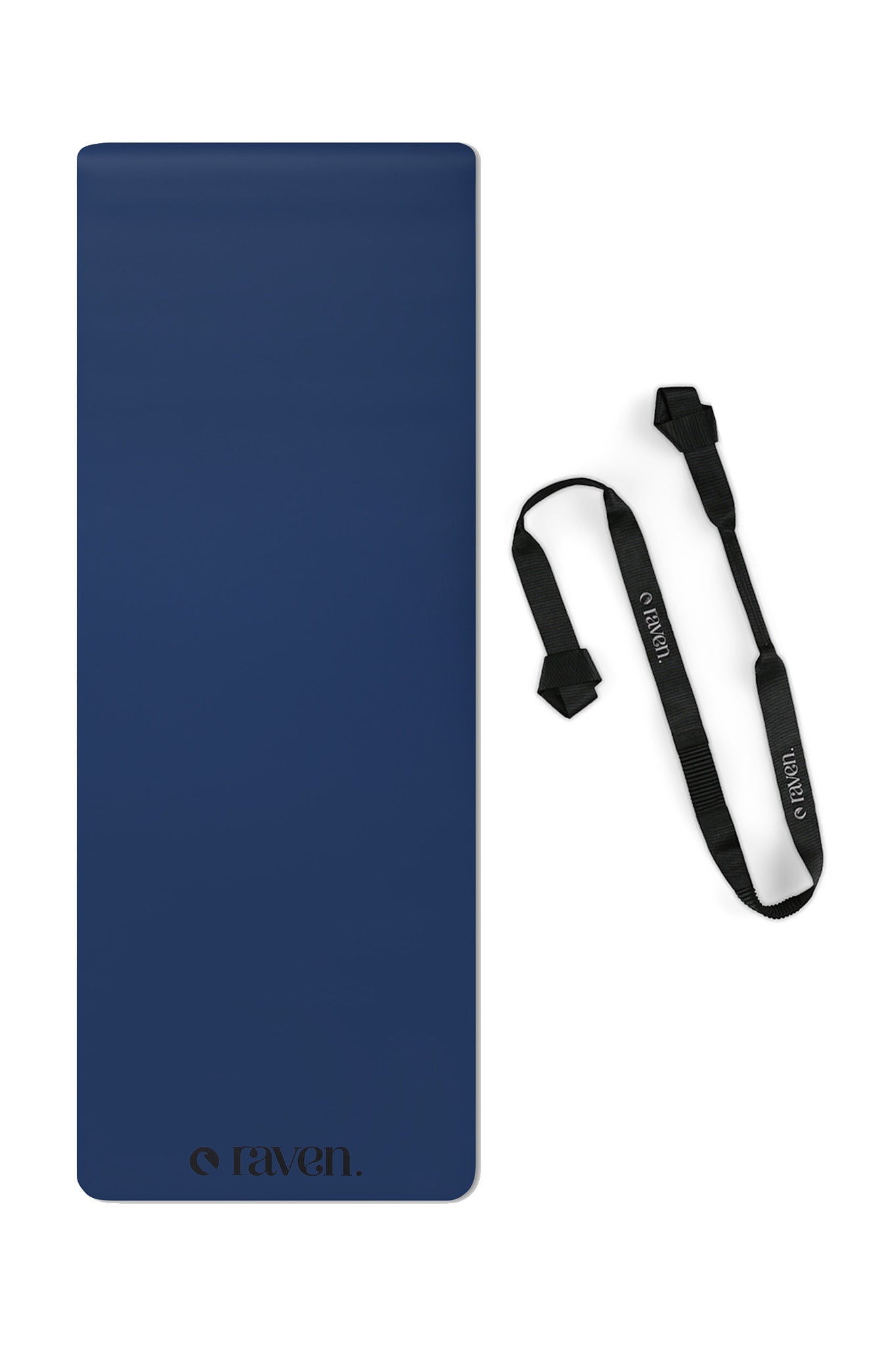 מזרן BALANCE יוגה + רצועה למזרן - NAVY BLUE