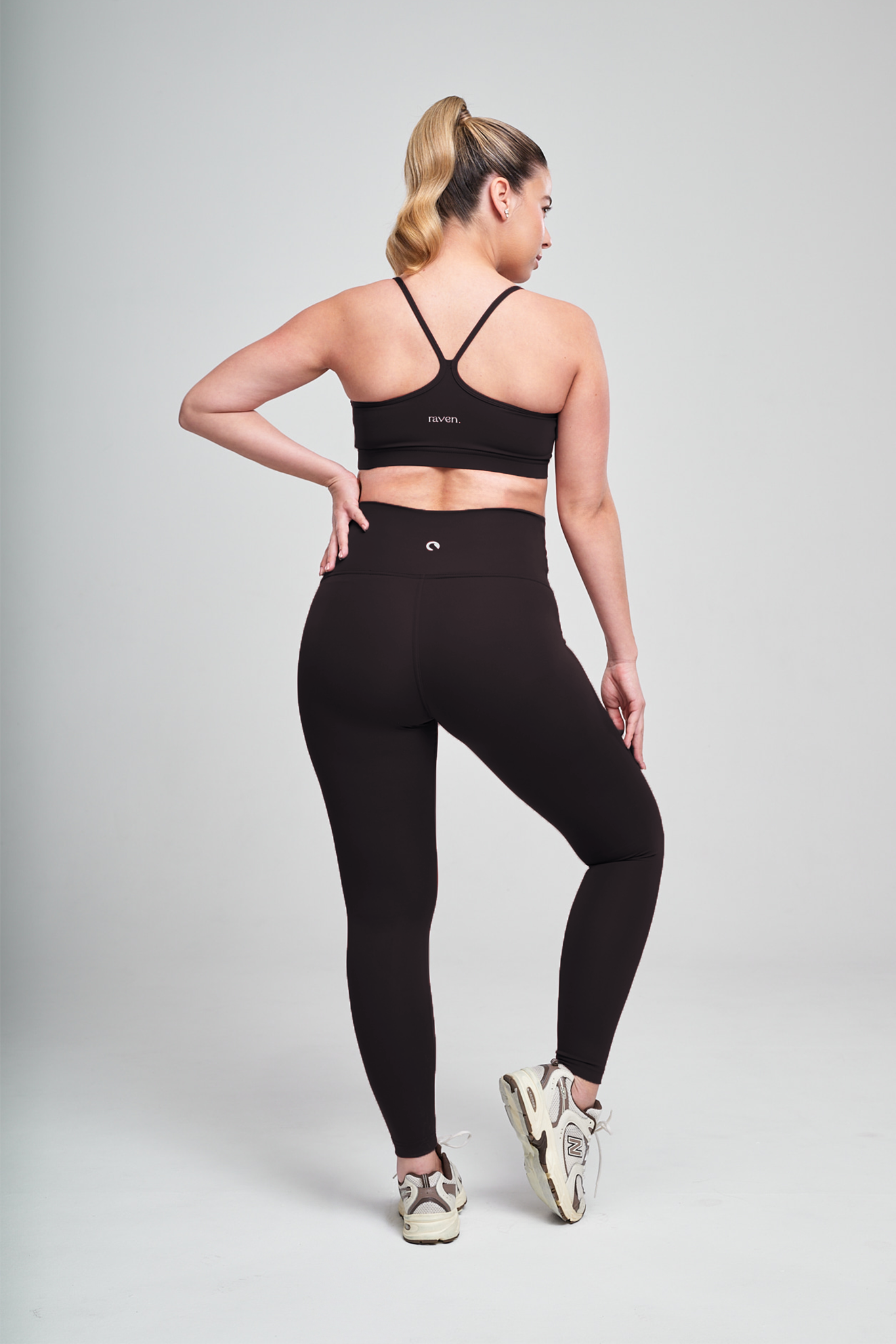 טייץ YALUUP.PRO ארוך גבוה הריון - COFFEE