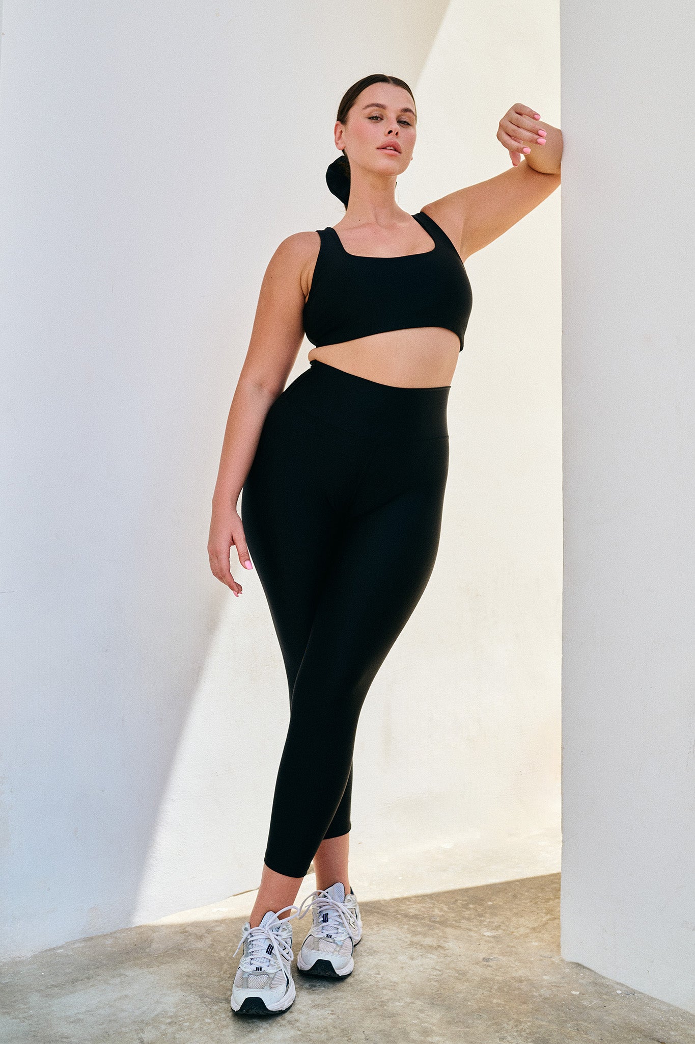 טייץ LIRUX 7/8 גבוה - BLACK