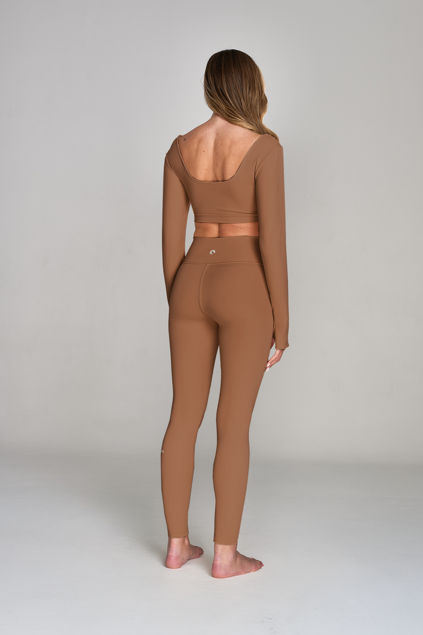 חולצת מעטפת YALUUP.PRO אקטיב - BRONZER BROWN