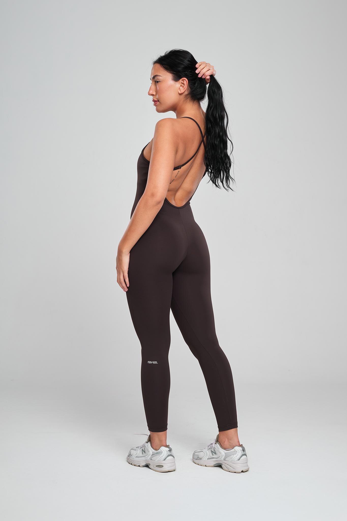 אוברול YALUUP.PRO מוצלב - COFFEE