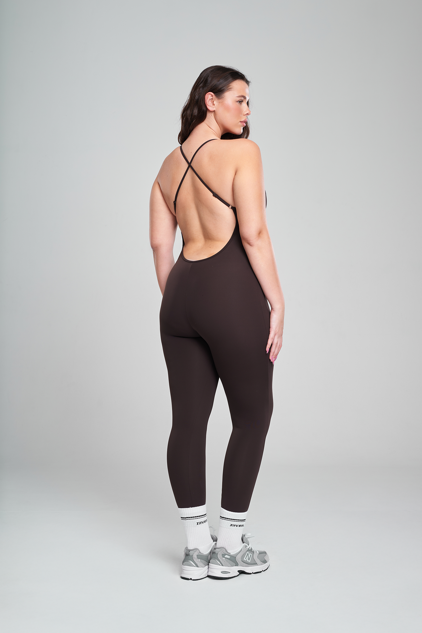 אוברול YALUUP.PRO מוצלב - COFFEE