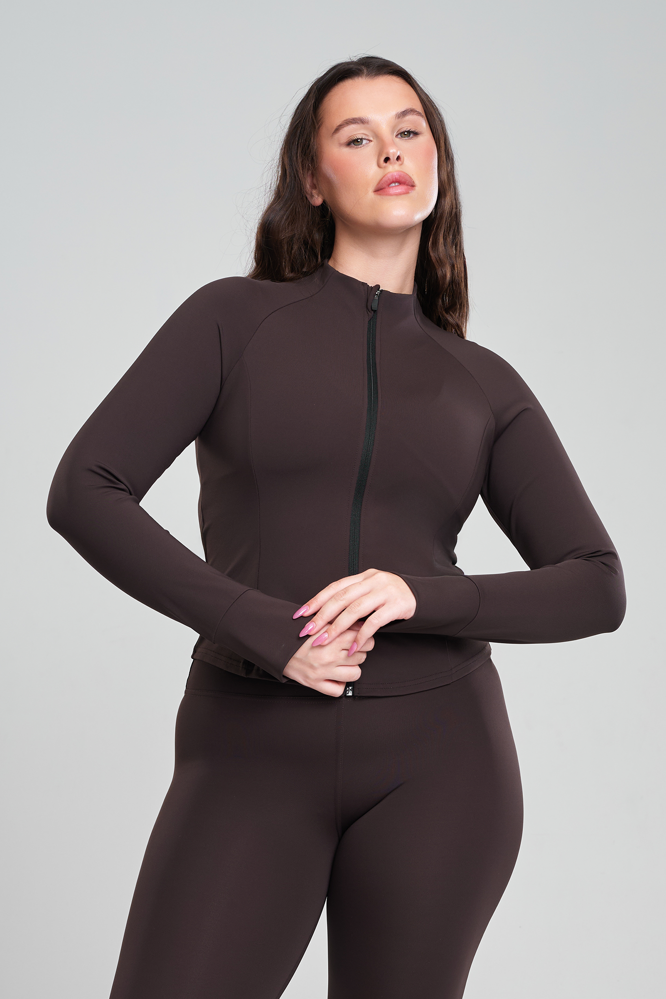 ג'קט YALUUP.PRO אקטיב - COFFEE