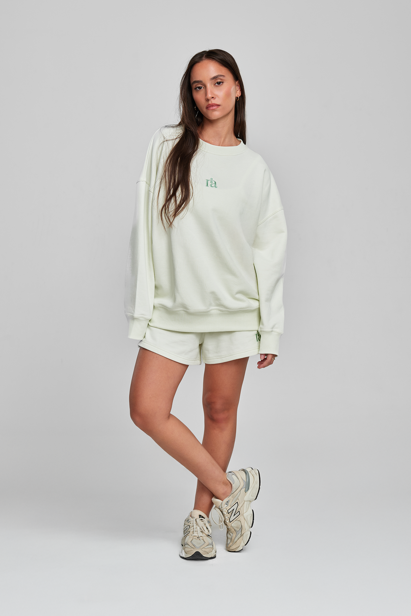 חולצת COTTON ארוכה - COOL MINT