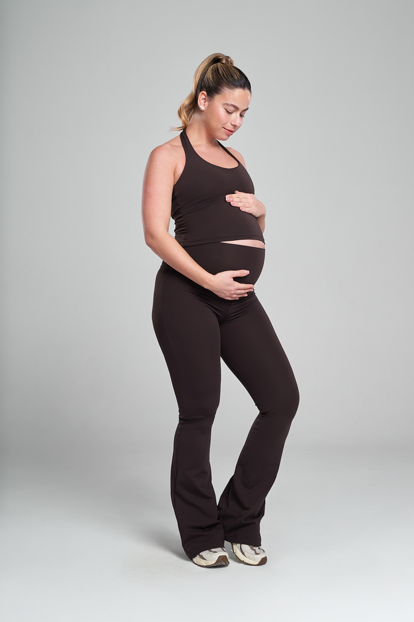 גופית YALUUP.PRO קולר הריון - COFFEE