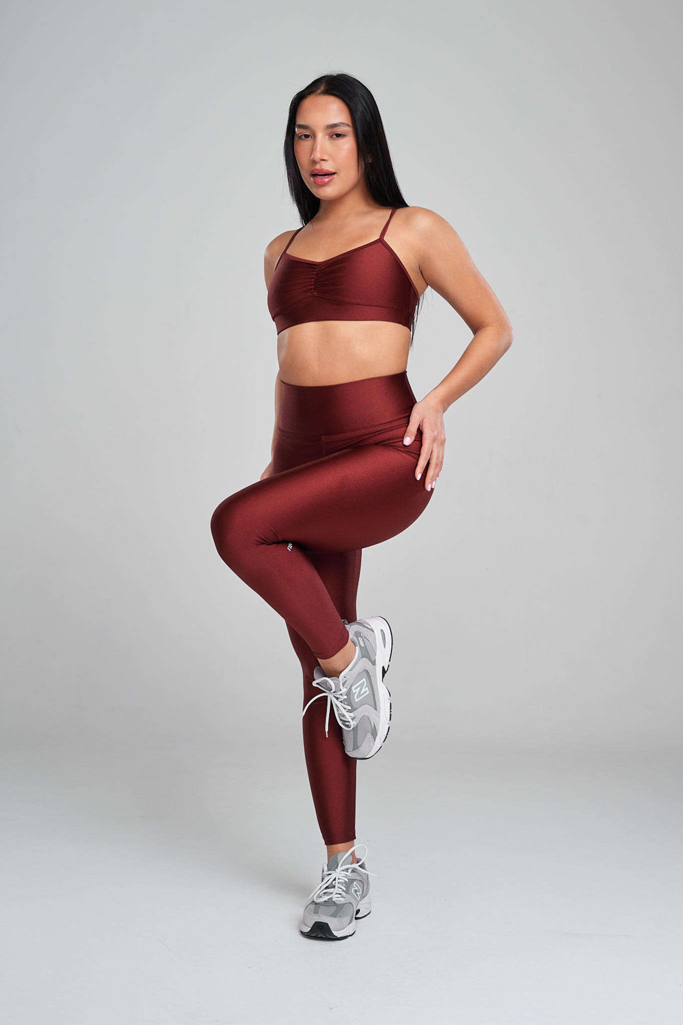 טייץ LIRUX ארוך גבוה - DARK AMBER