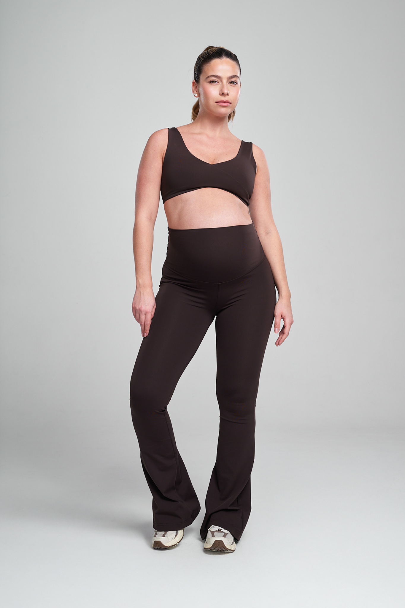 טייץ YALUUP.PRO מתרחב הריון - COFFEE