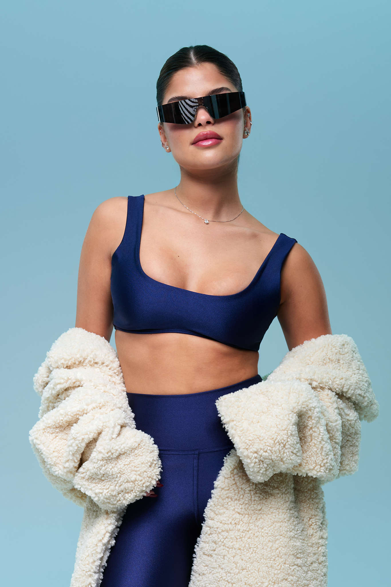 טופ LIRUX קטן - NAVY BLUE