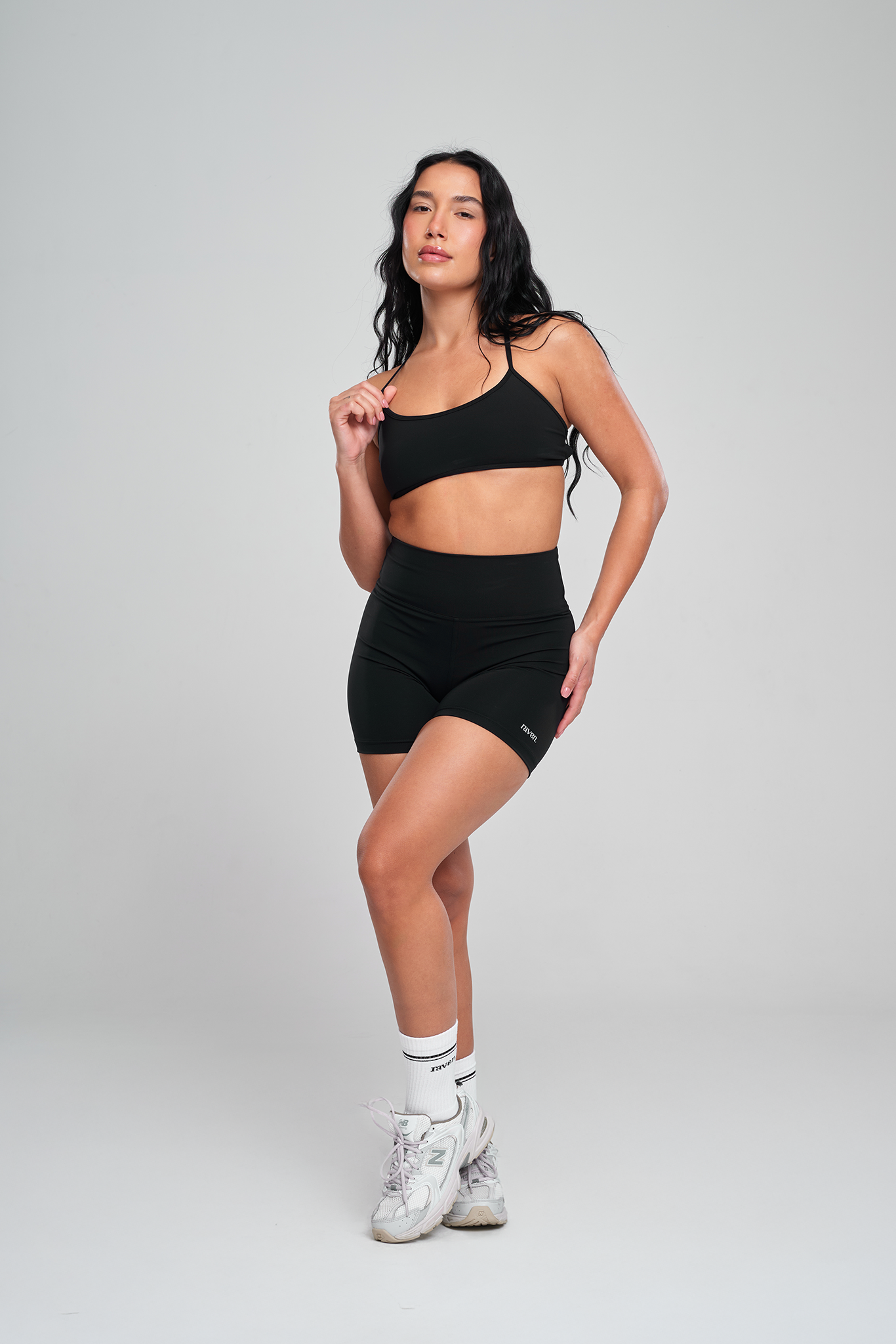 טייץ YALUUP.PRO קצר - BLACK