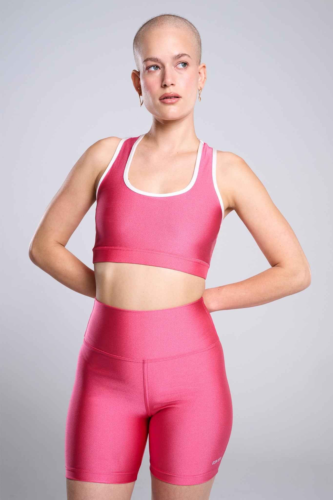 טופ LIRUX בוקסר קונטור - PINK ROSE