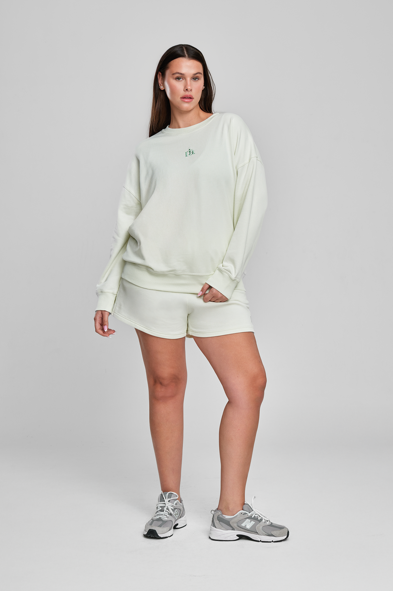 חולצת COTTON ארוכה - COOL MINT